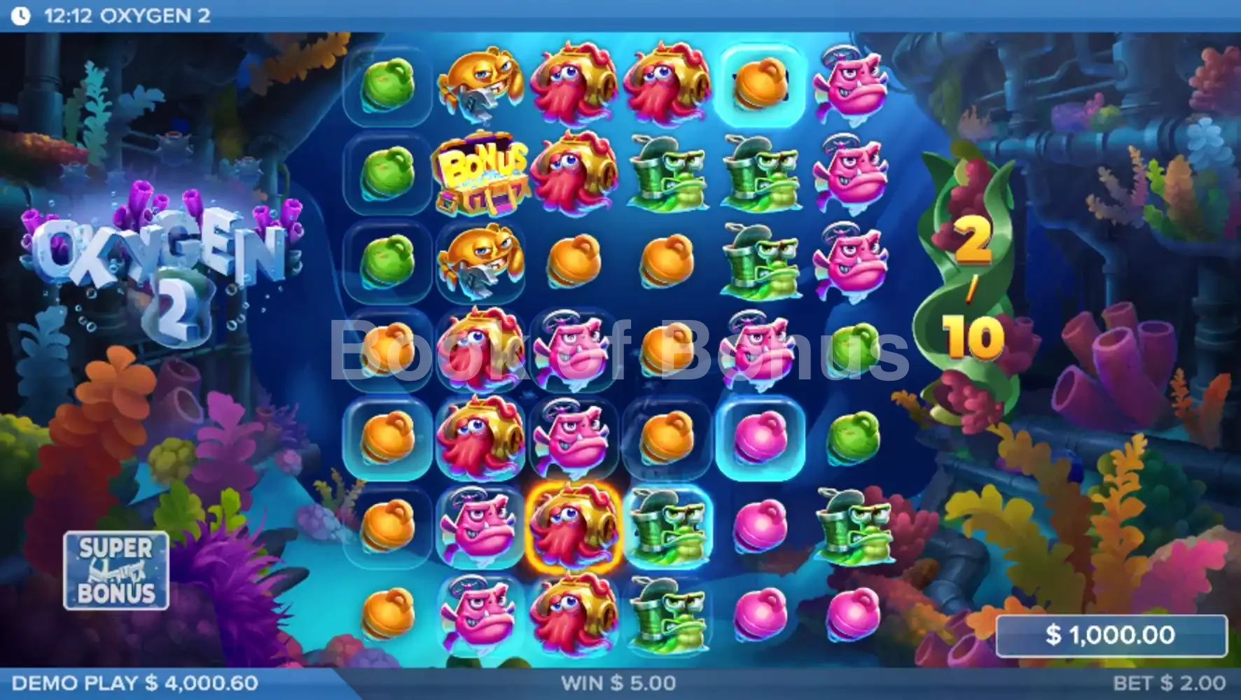Oxygen 2 par ELK Studios - tours gratuits