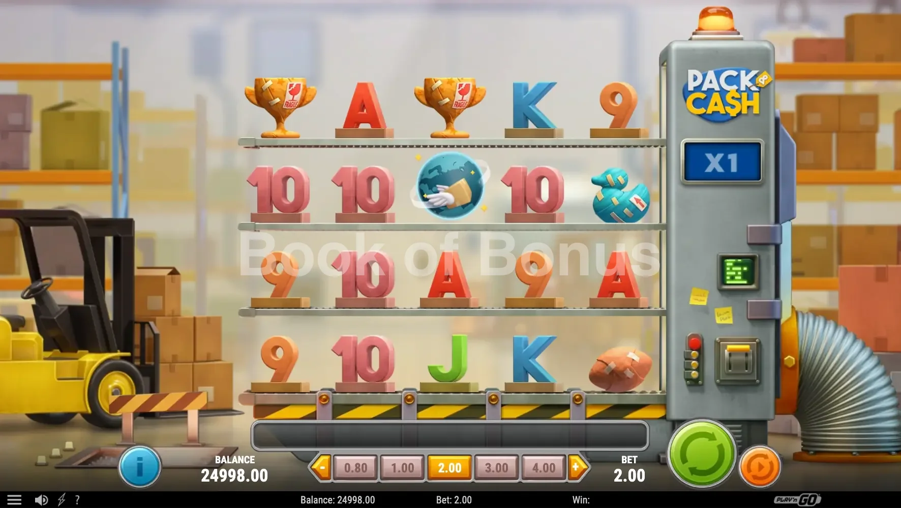 Jeu de base Pack & Cash