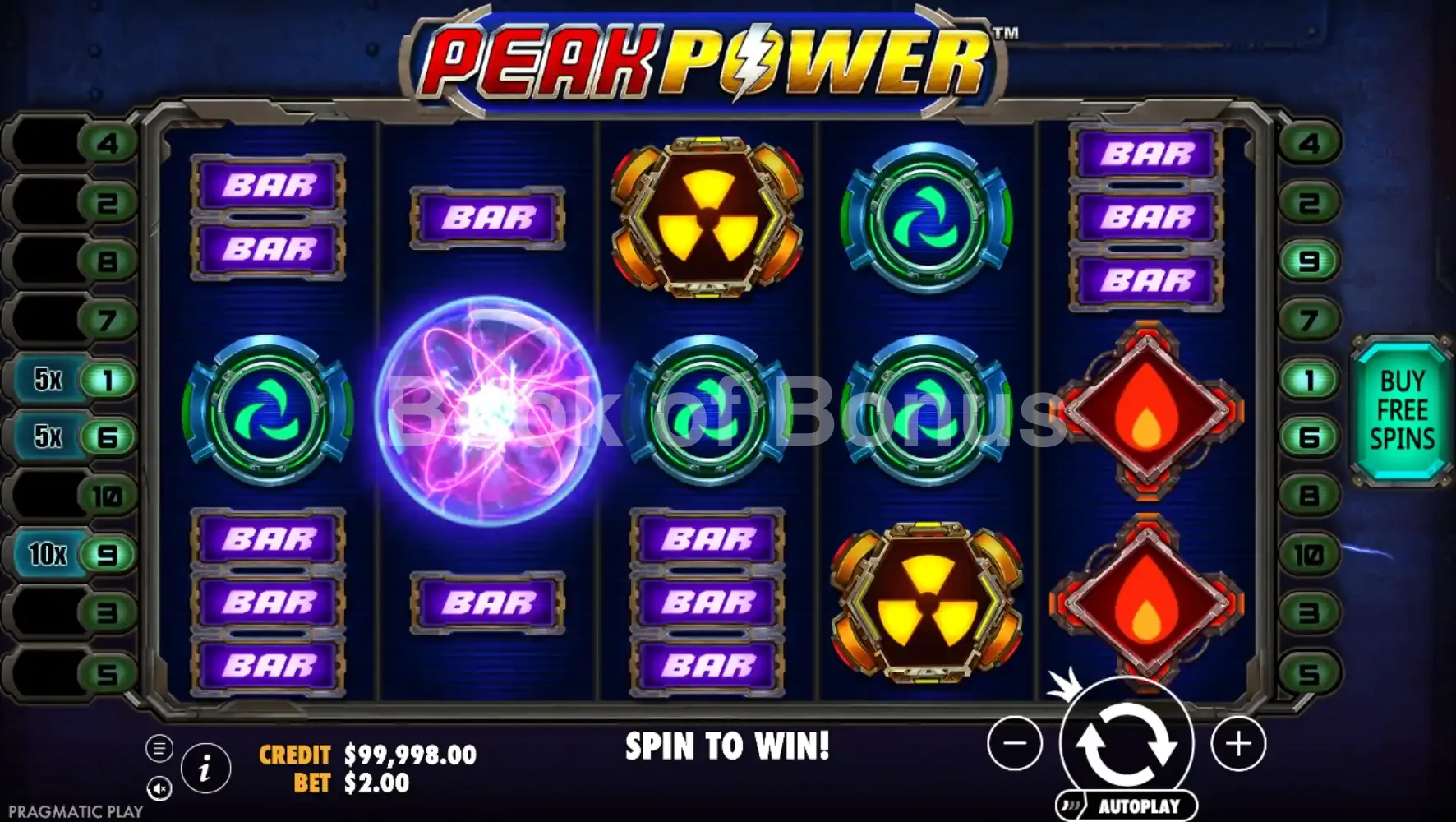 Jeu de base Peak Power