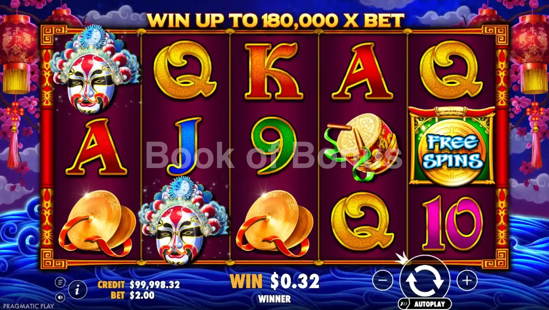 Peking Luck par Pragmatic Play - base game 2