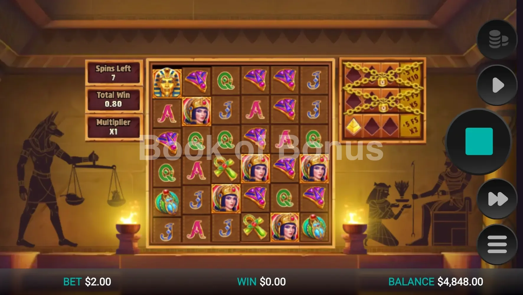 Pharaoh’s Last Wish par Relax Gaming - tours gratuits