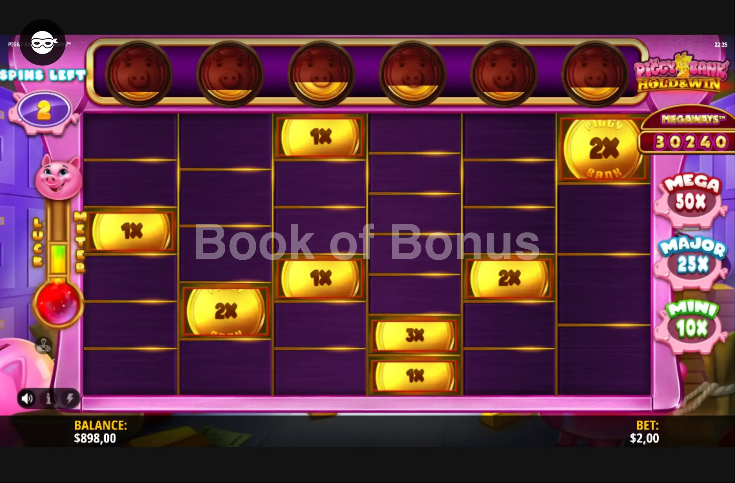Piggy Bank Megaways par iSoftBet - tours gratuits