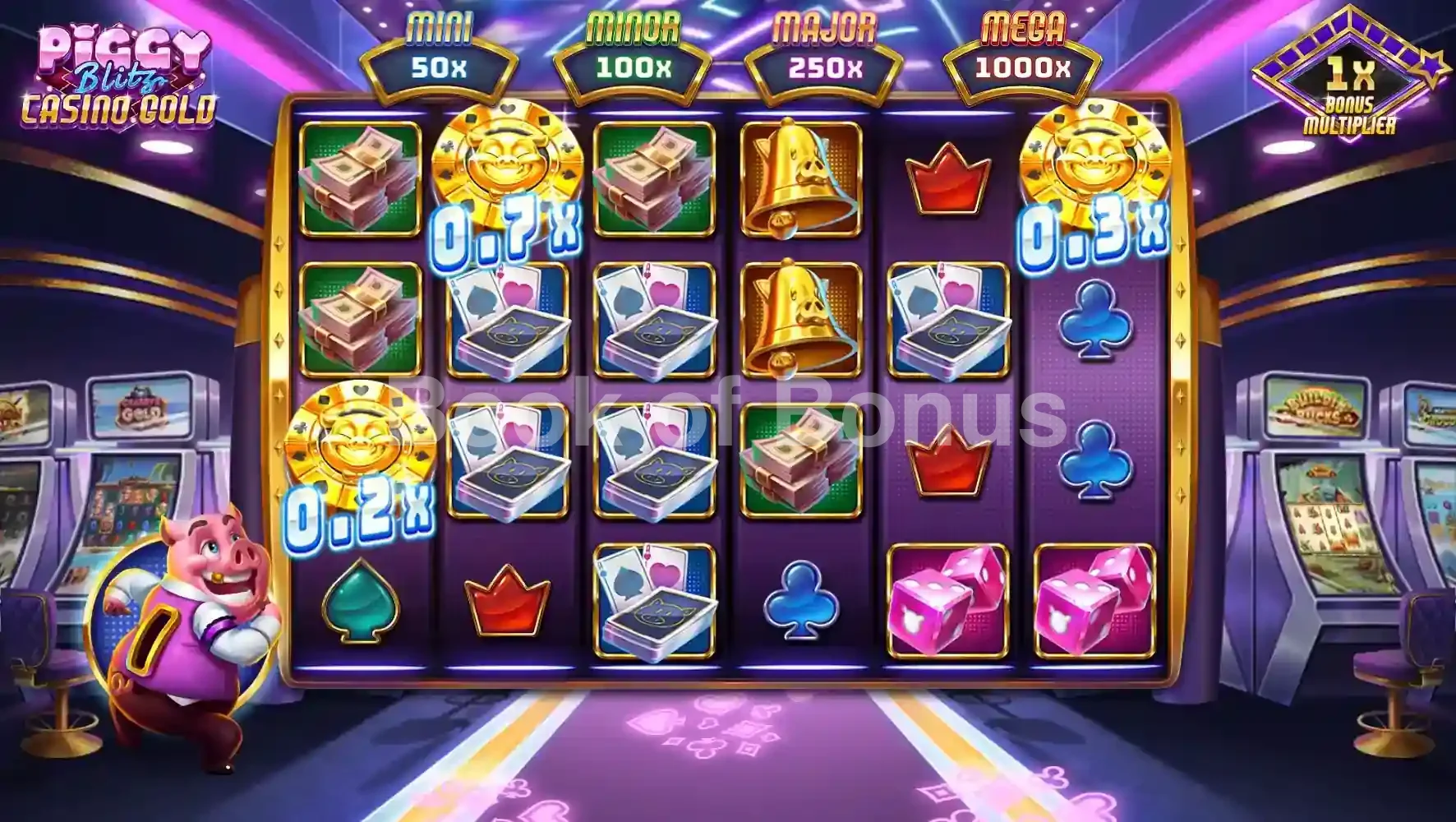 Piggy Blitz Casino Gold par Play'n GO - base game 3