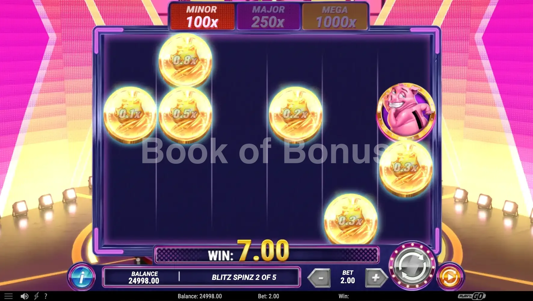 Piggy Blitz par Play'n GO - tours gratuits