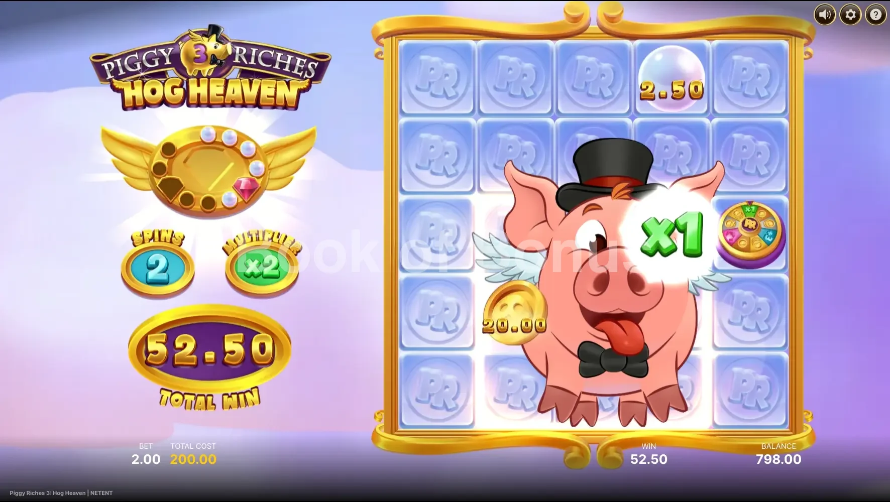 Tours gratuits Piggy Riches 3 Hog Heaven