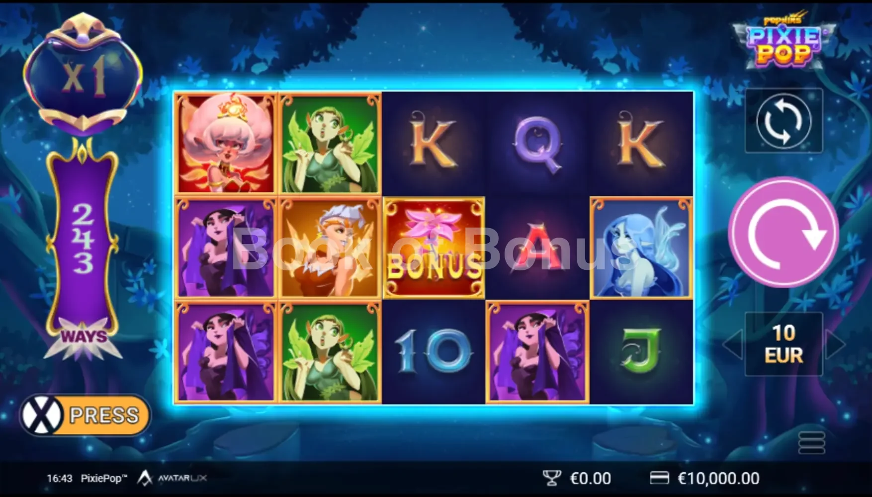 Jeu de base PixiePop