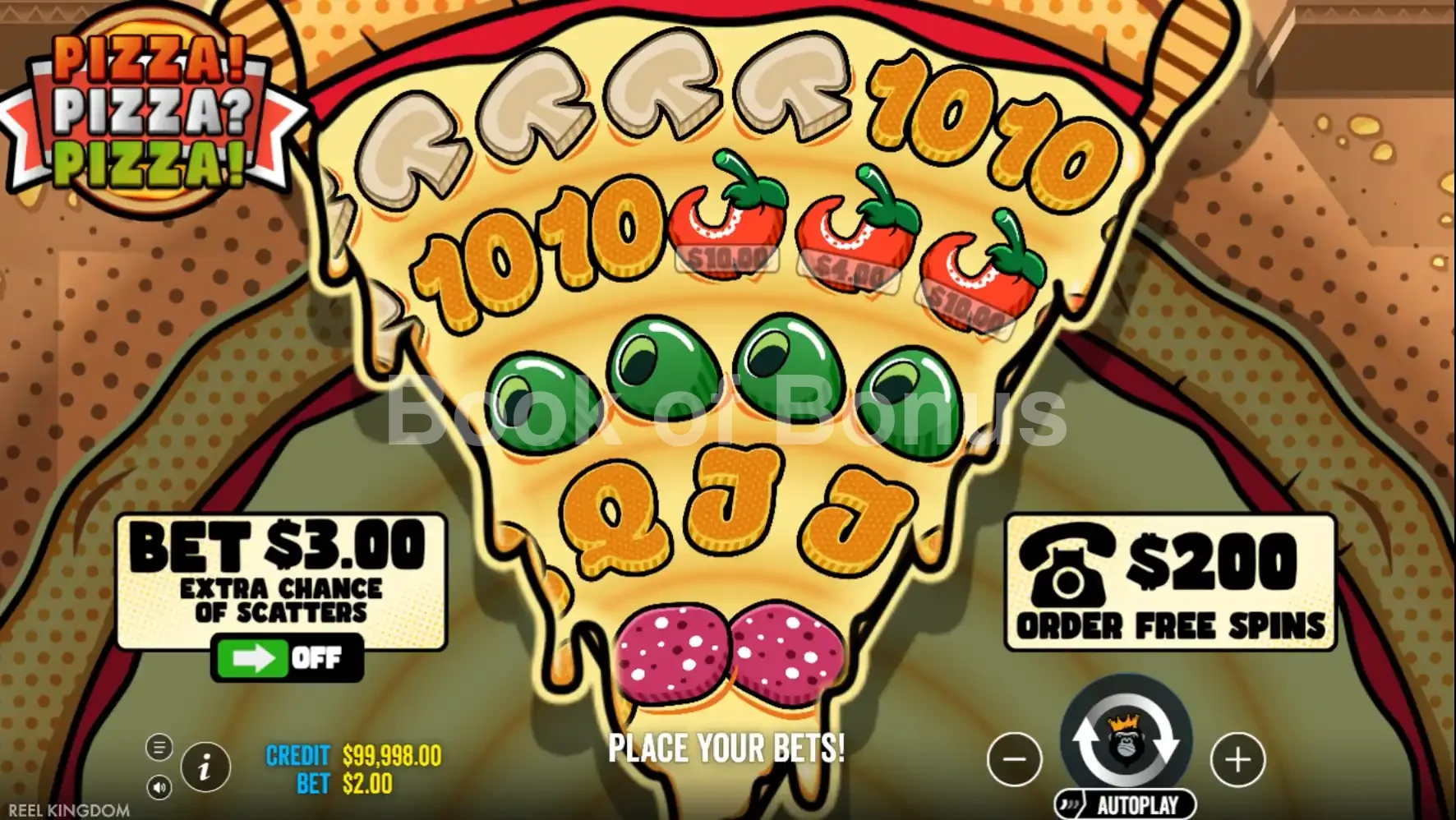 Jeu de base Pizza Pizza Pizza