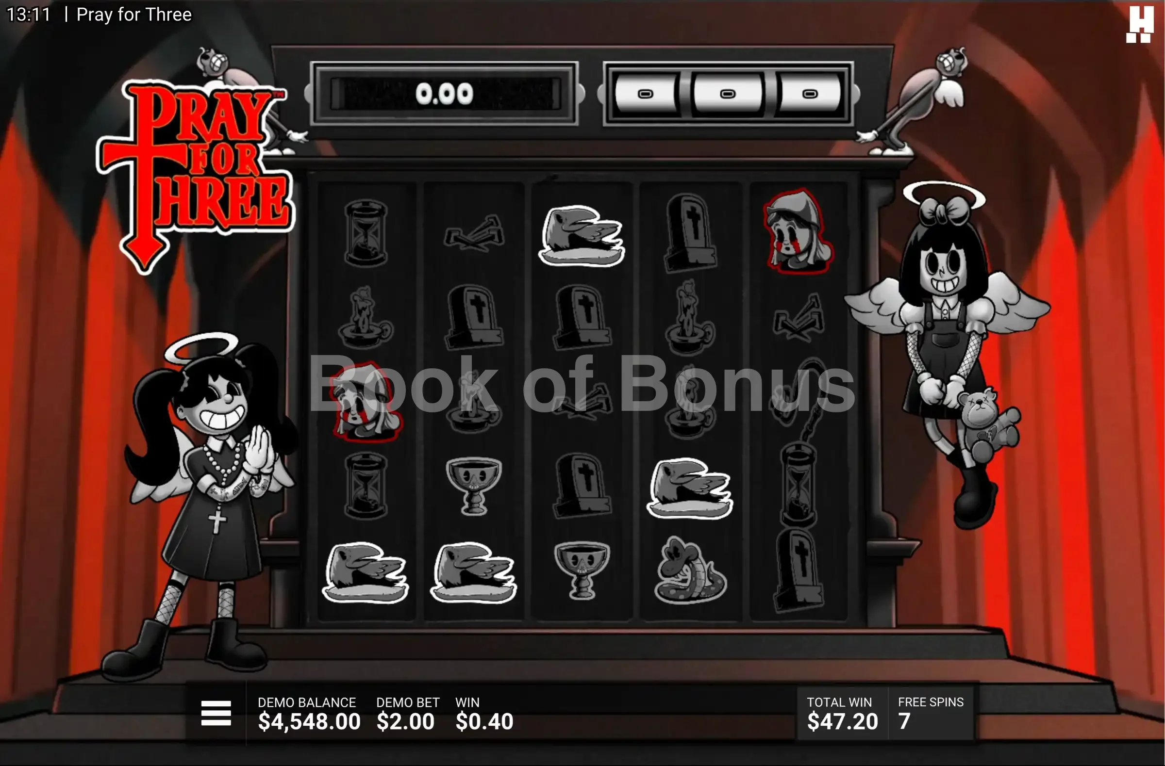 Pray For Three par Hacksaw Gaming - tours gratuits