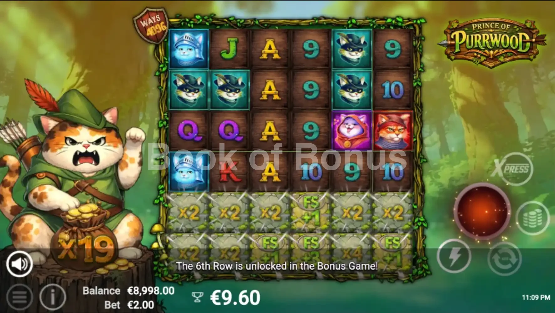 Tours gratuits Prince of Purrwood