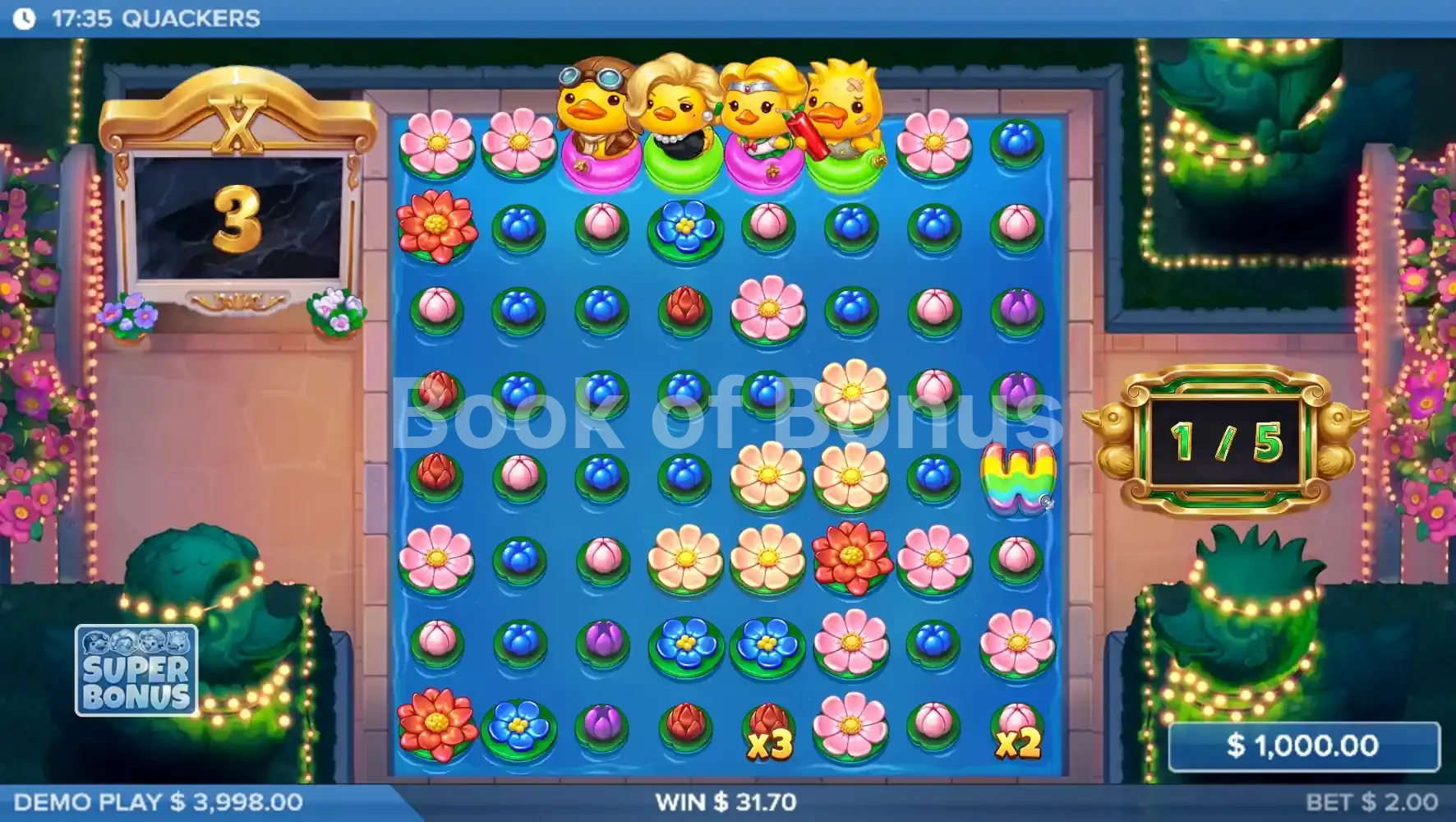 Quackers par ELK Studios - tours gratuits