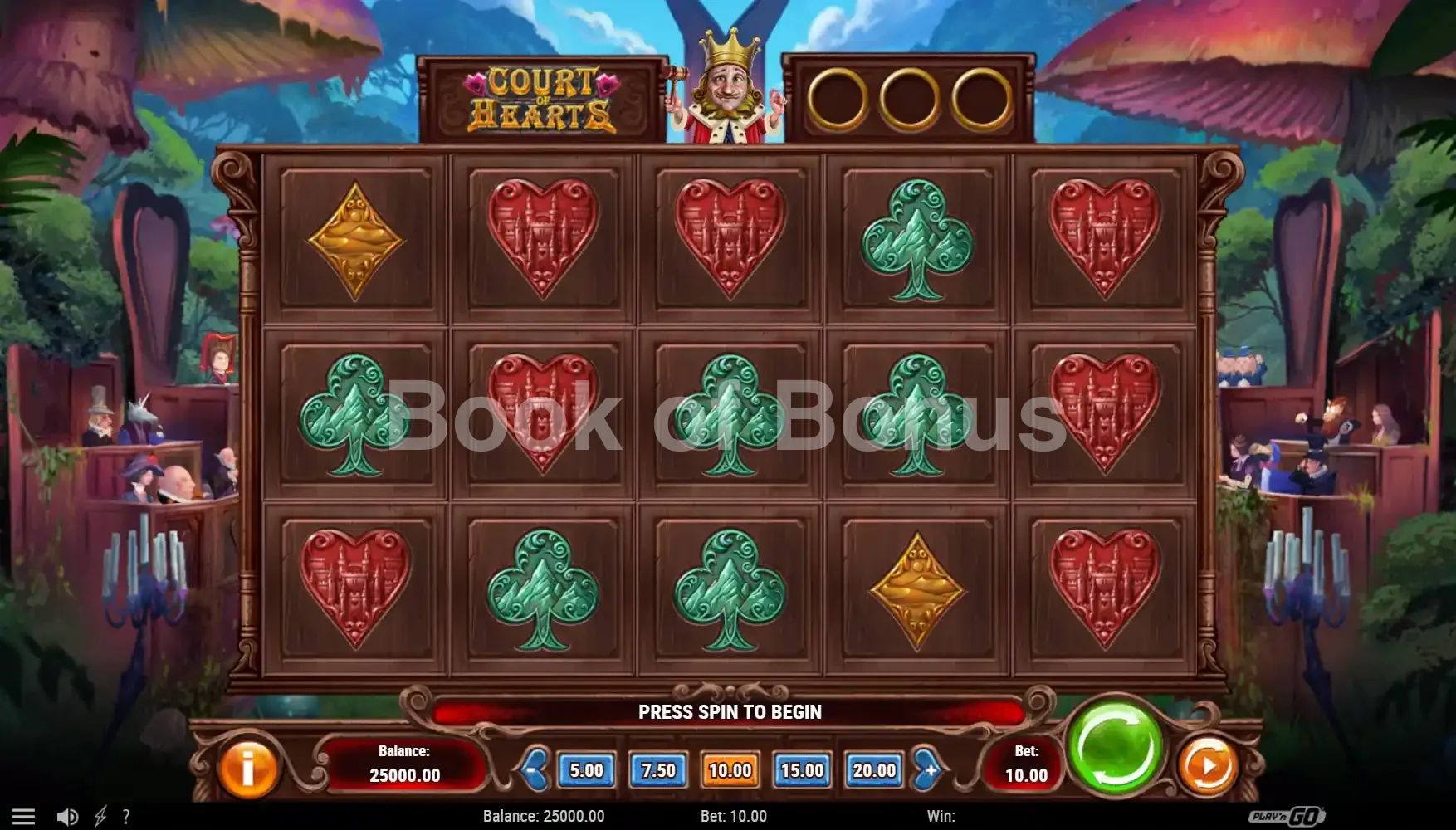 Jeu de base Rabbit Hole Riches
