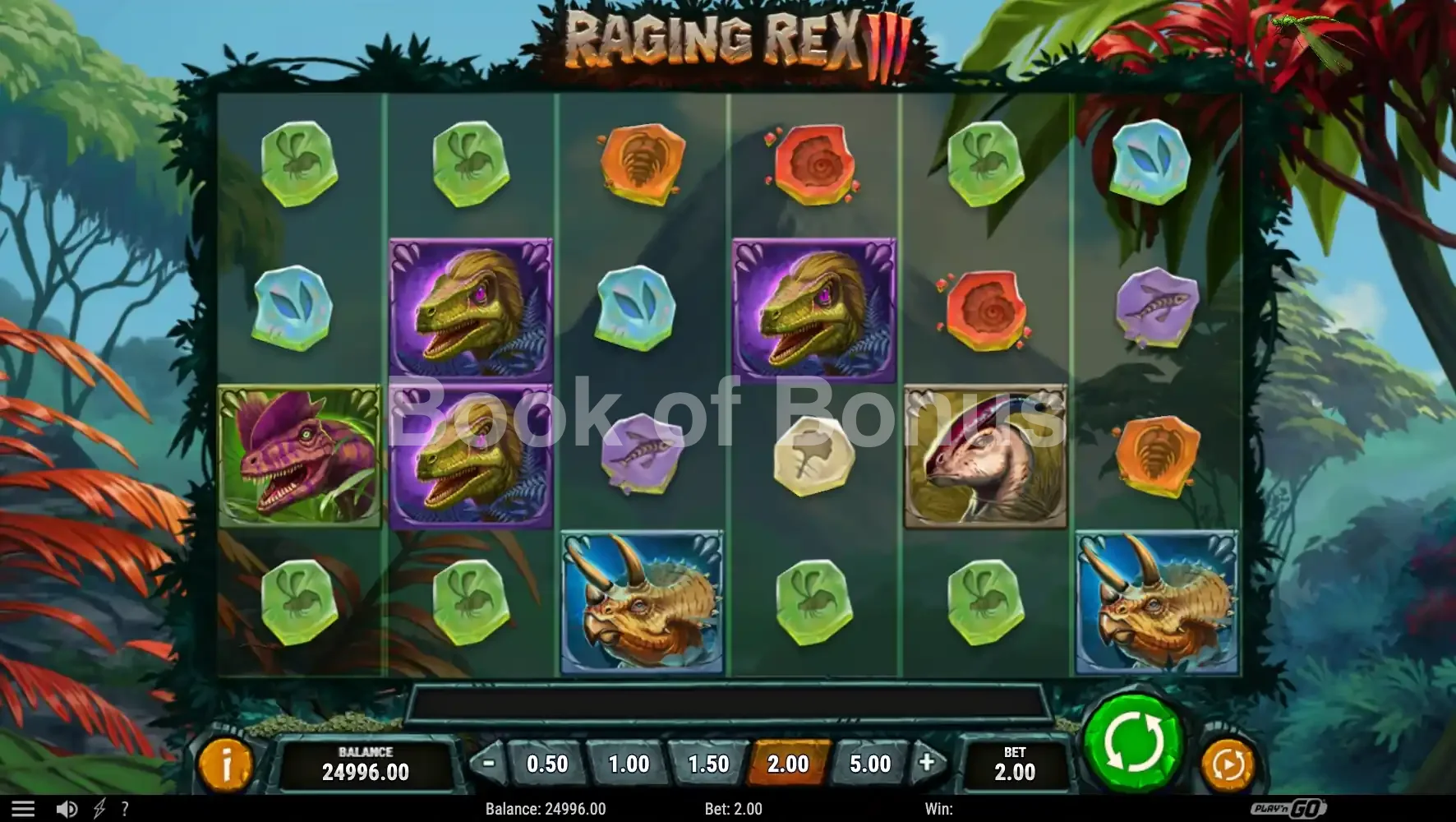 Raging Rex 3 par Play'n GO - base game 2