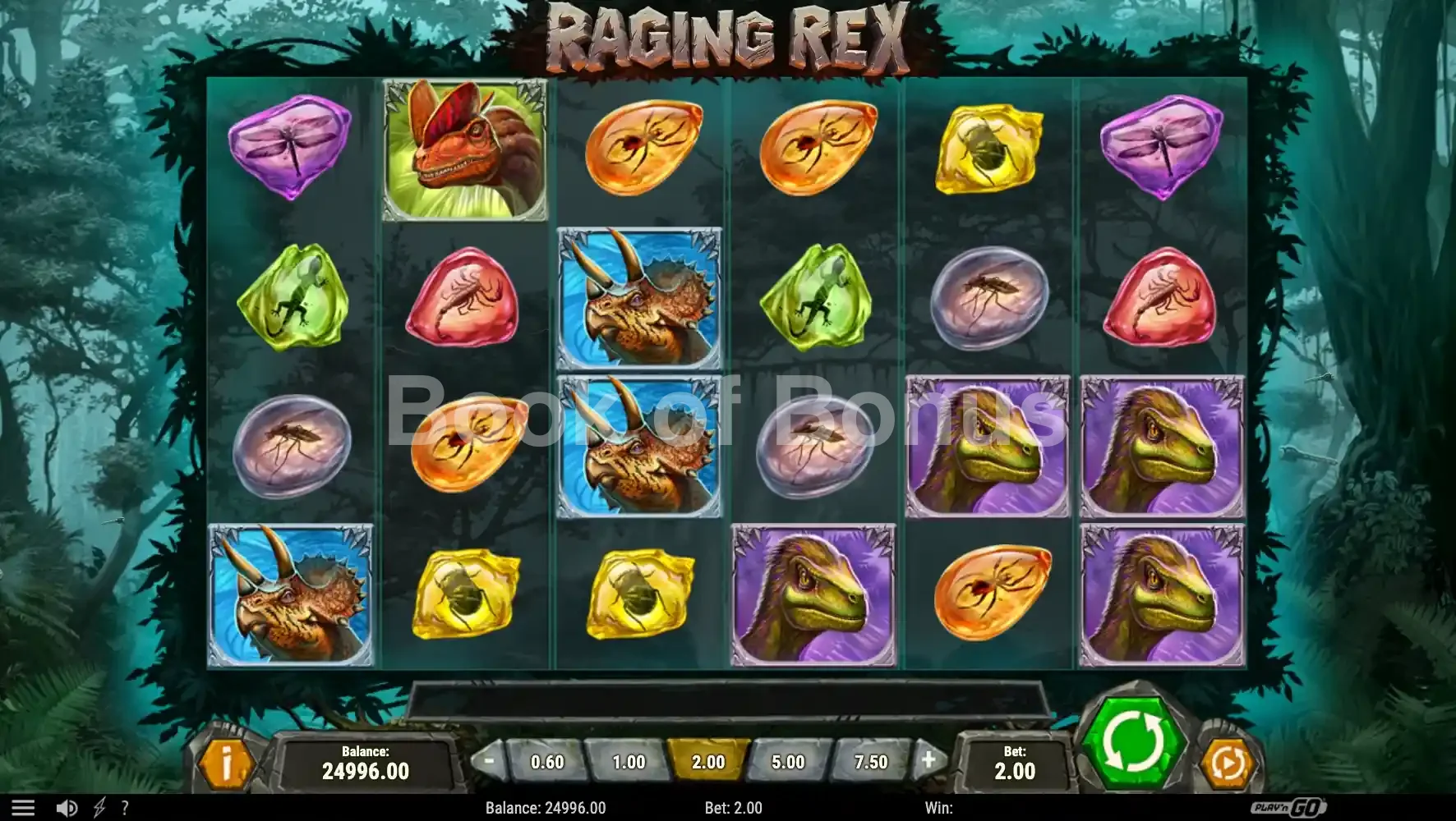 Raging Rex par Play'n GO - base game 2