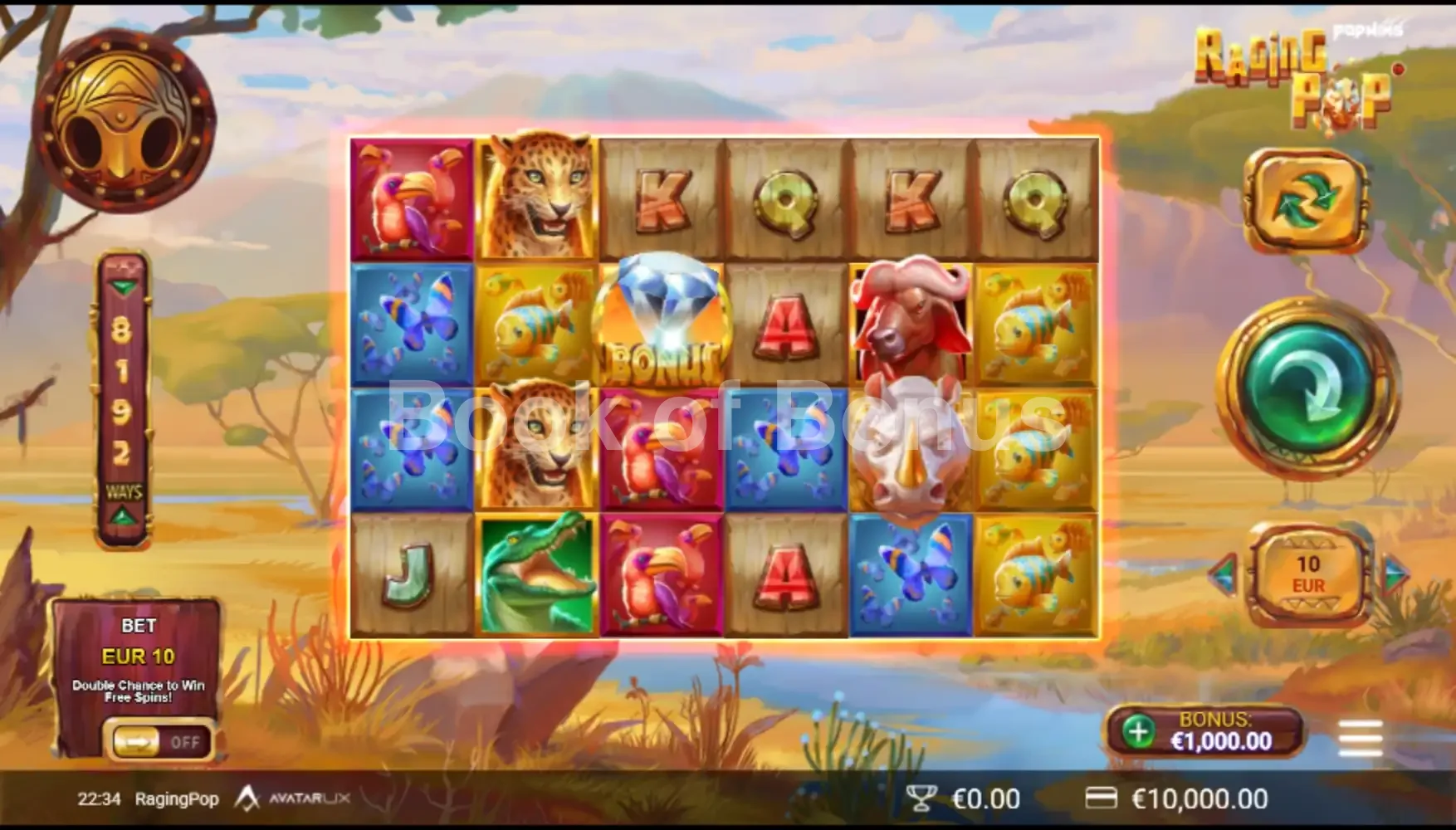 Jeu de base RagingPop