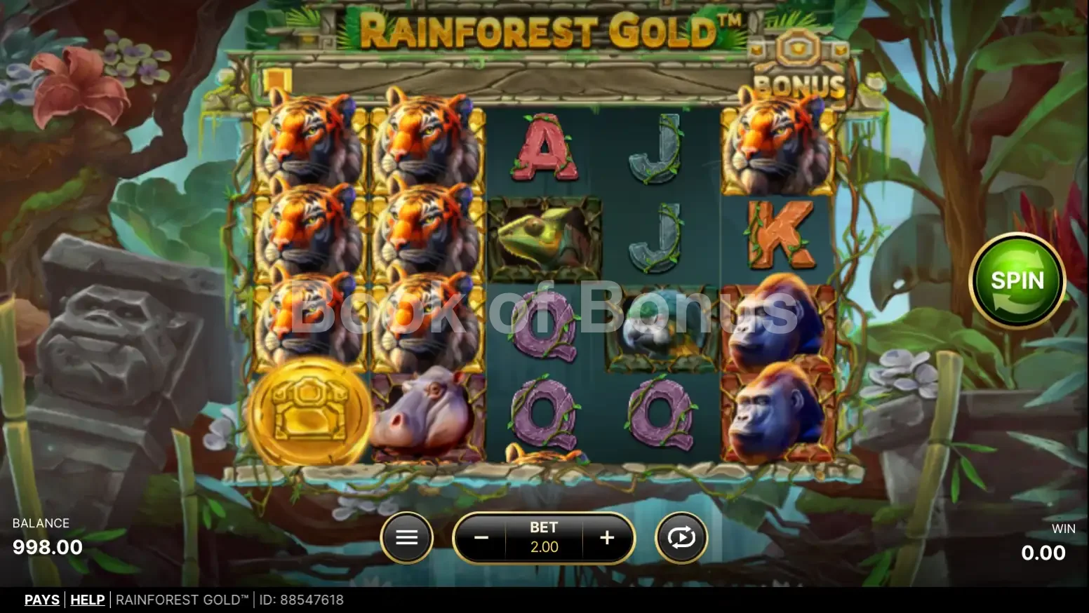 Jeu de base Rainforest Gold