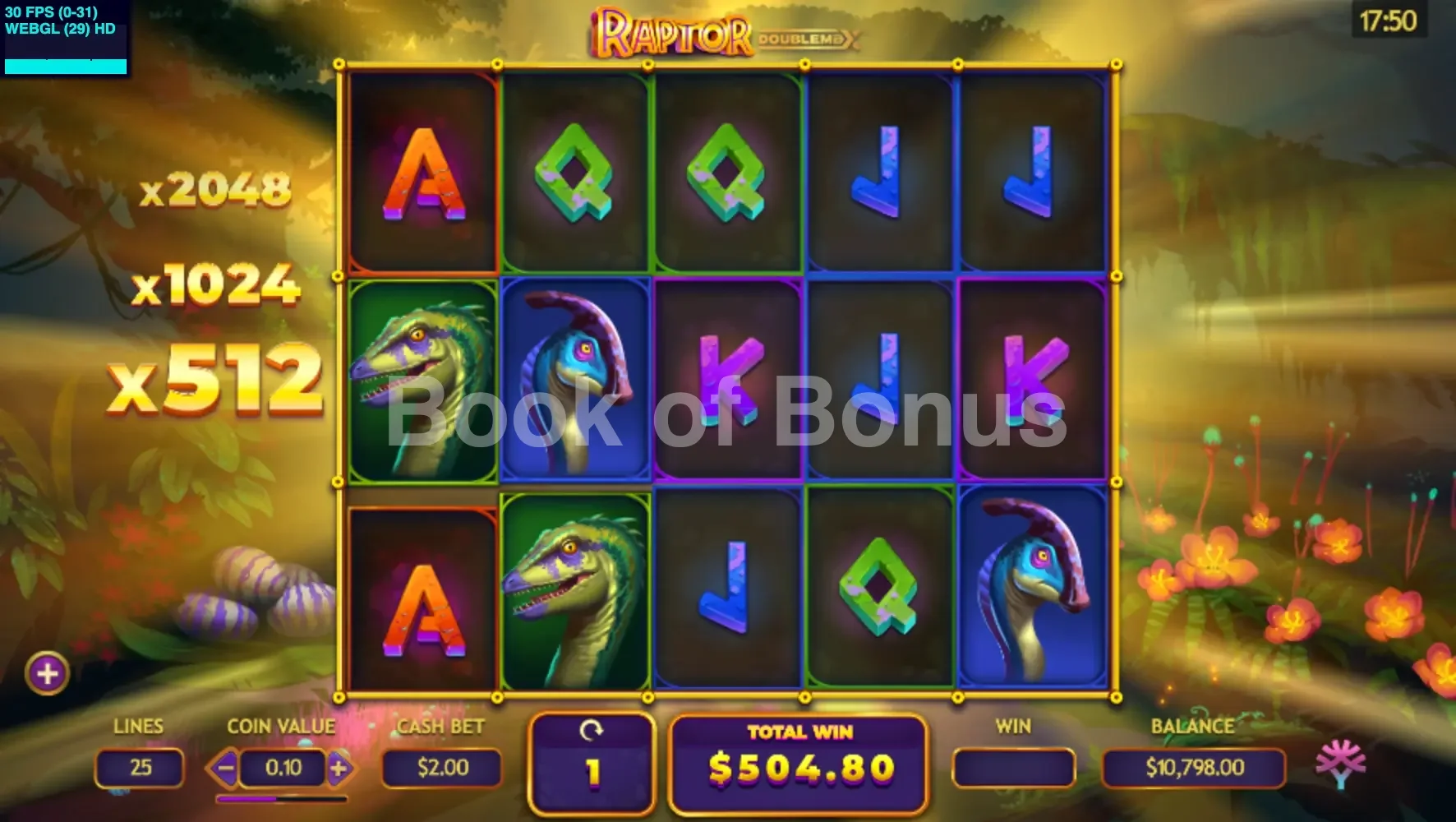 Raptor DoubleMax par Yggdrasil - tours gratuits