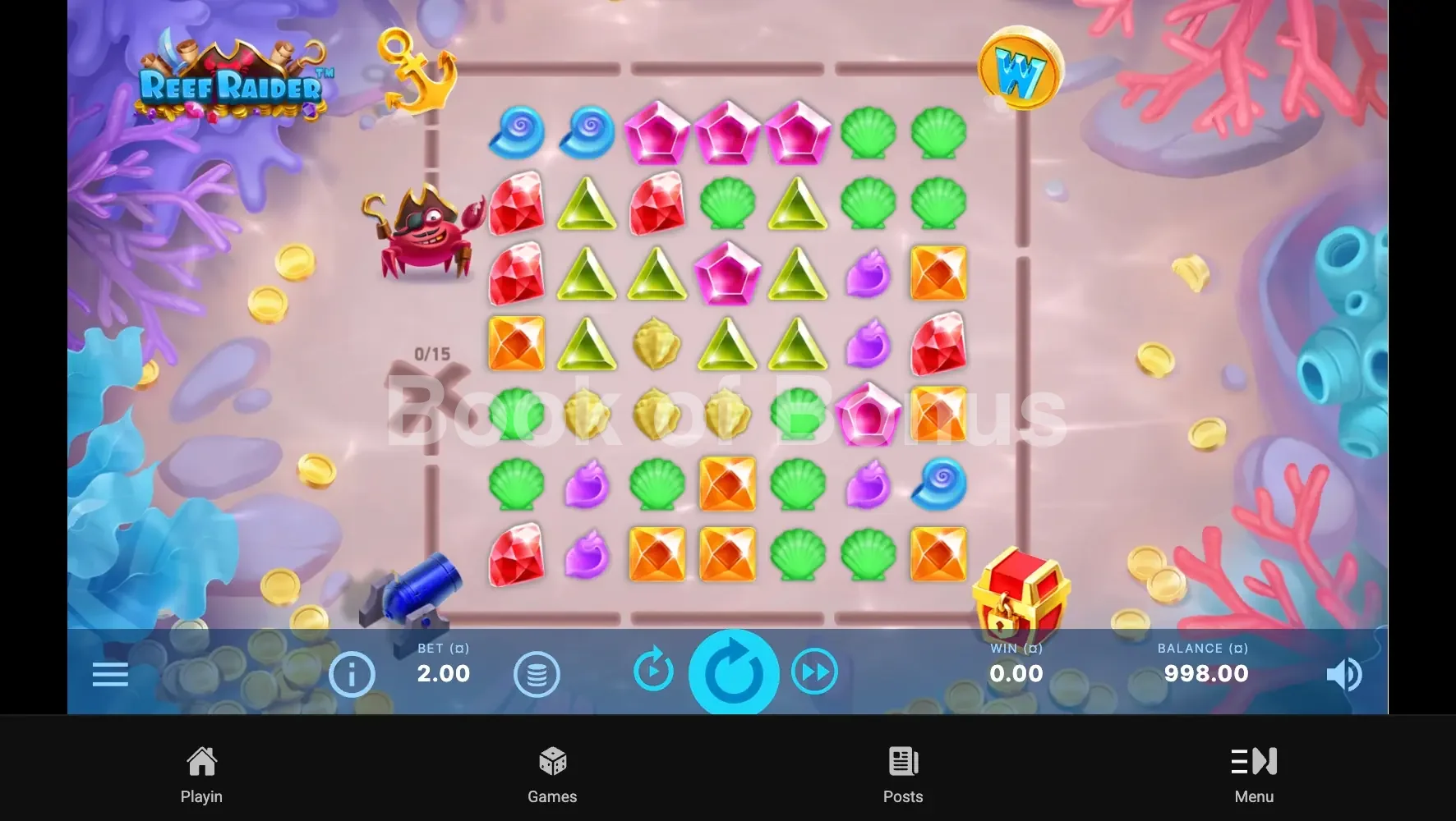 Jeu de base Reef Raider