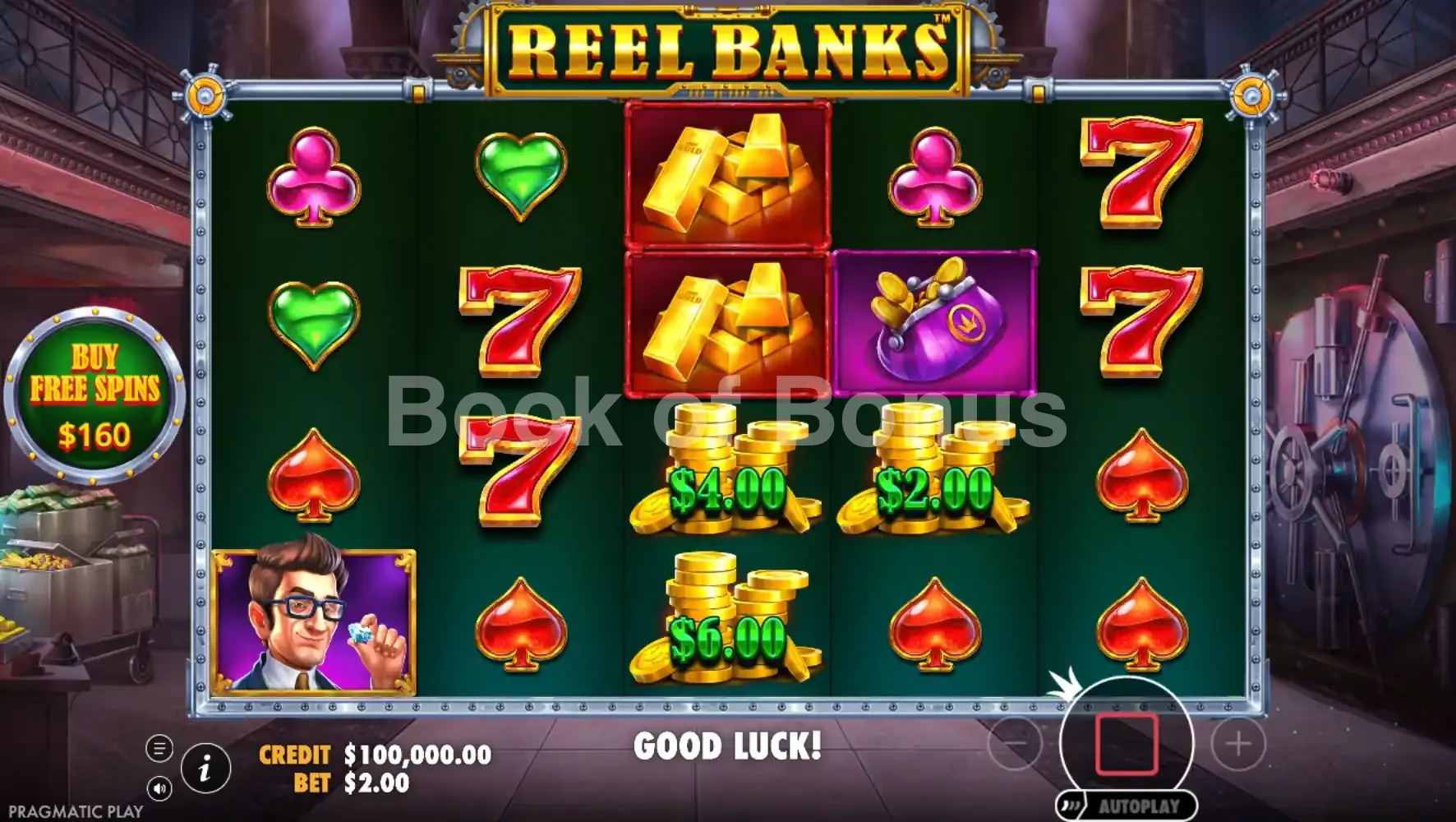 Jeu de base Reel Banks