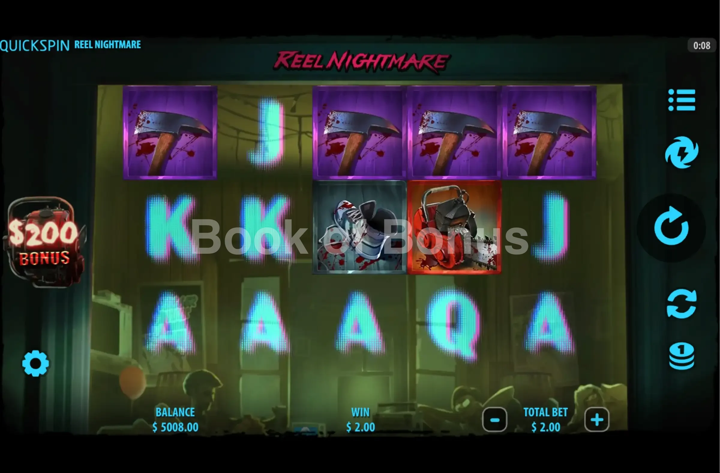 Jeu de base Reel Nightmare