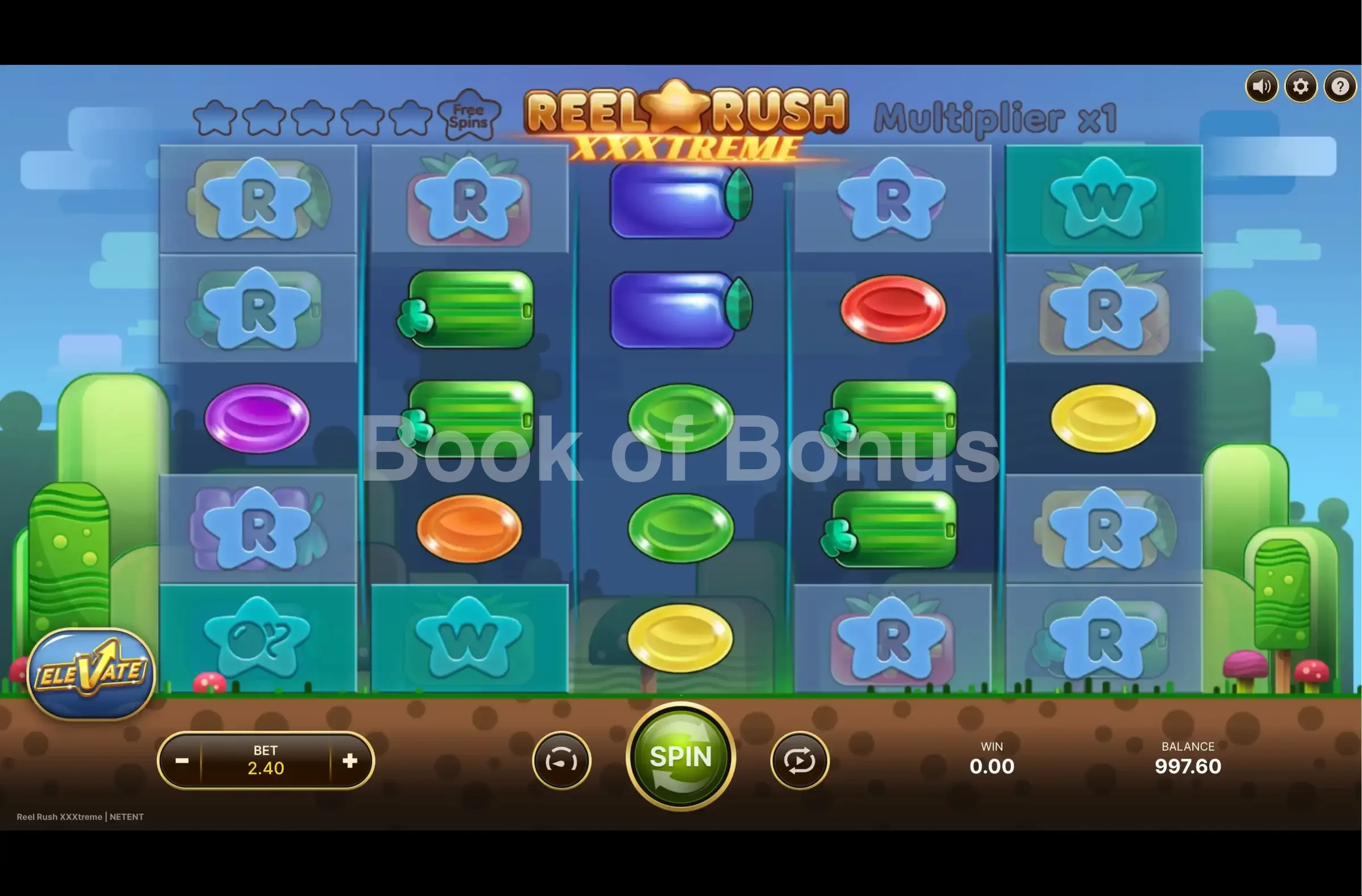 Jeu de base Reel Rush XXXtreme