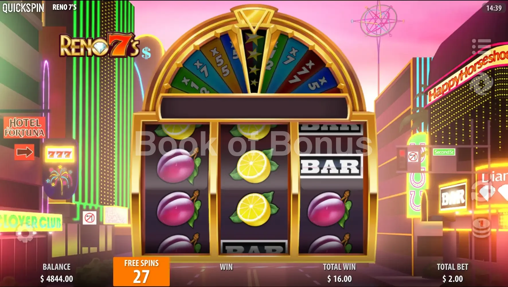 Reno 7's par Quickspin - tours gratuits