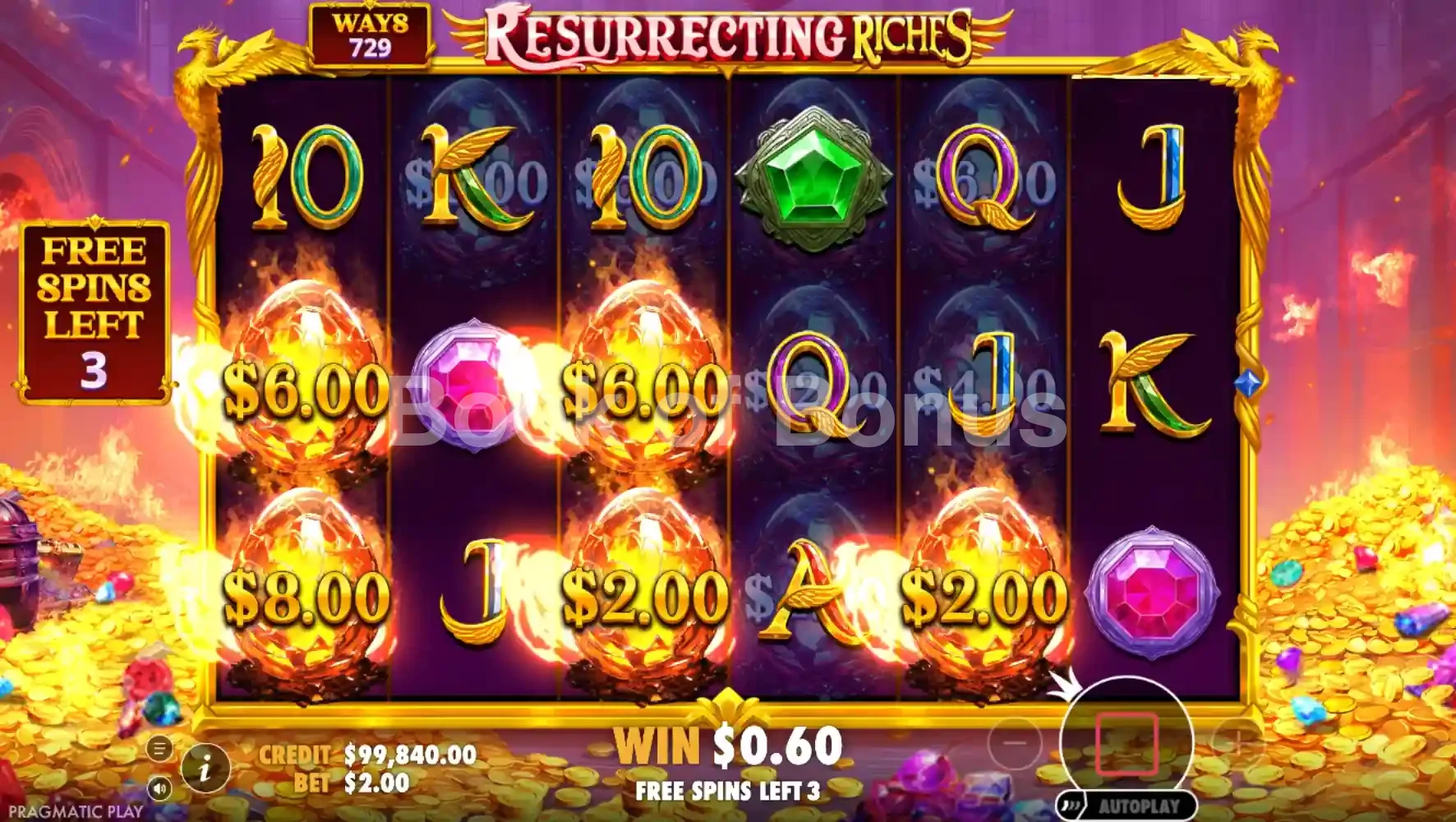 Resurrecting Riches par Pragmatic Play - tours gratuits
