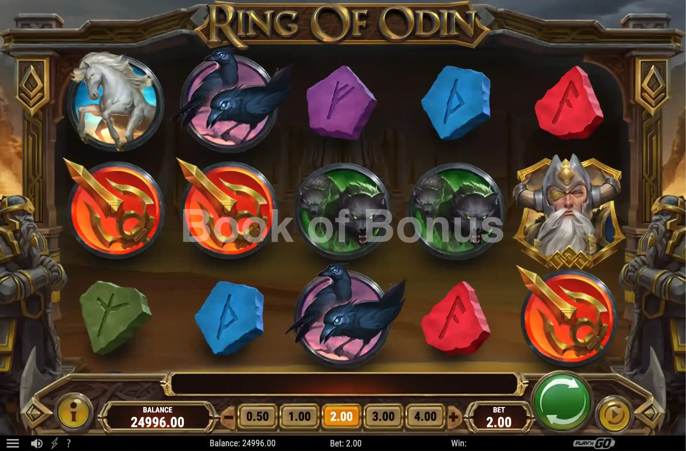 Ring of Odin par Play'n GO - base game 2