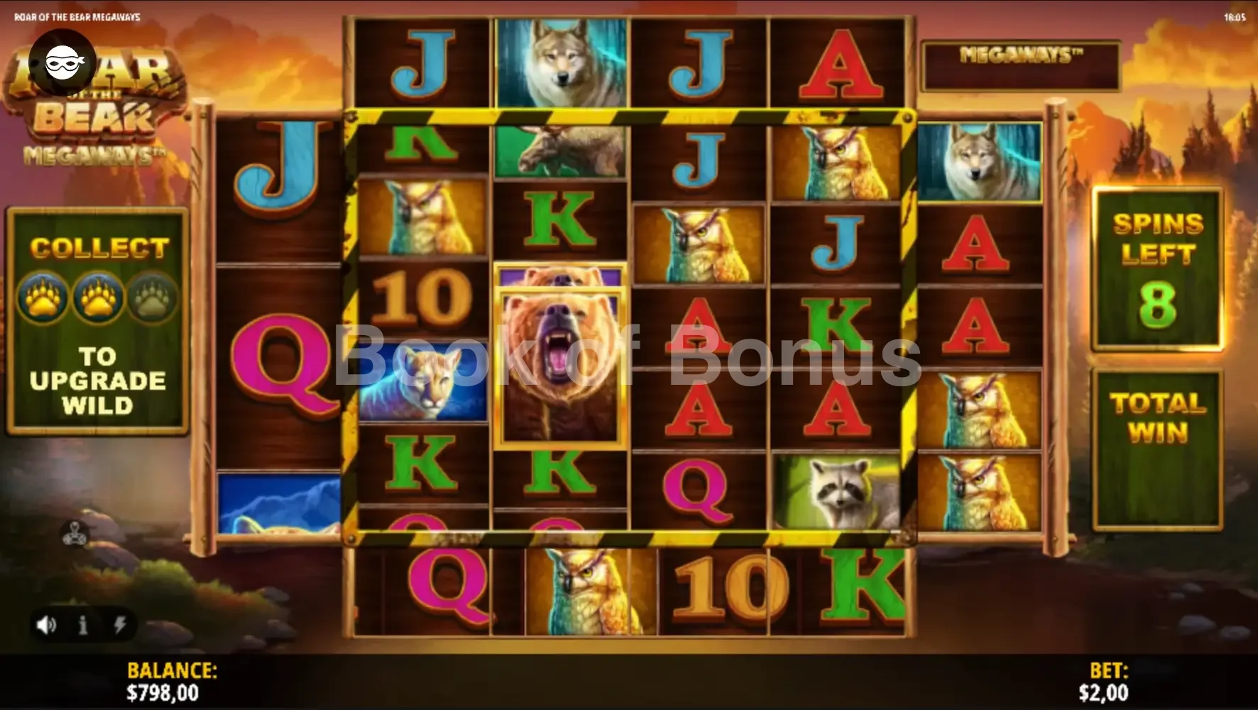 Roar of the Bear Megaways par iSoftBet - tours gratuits