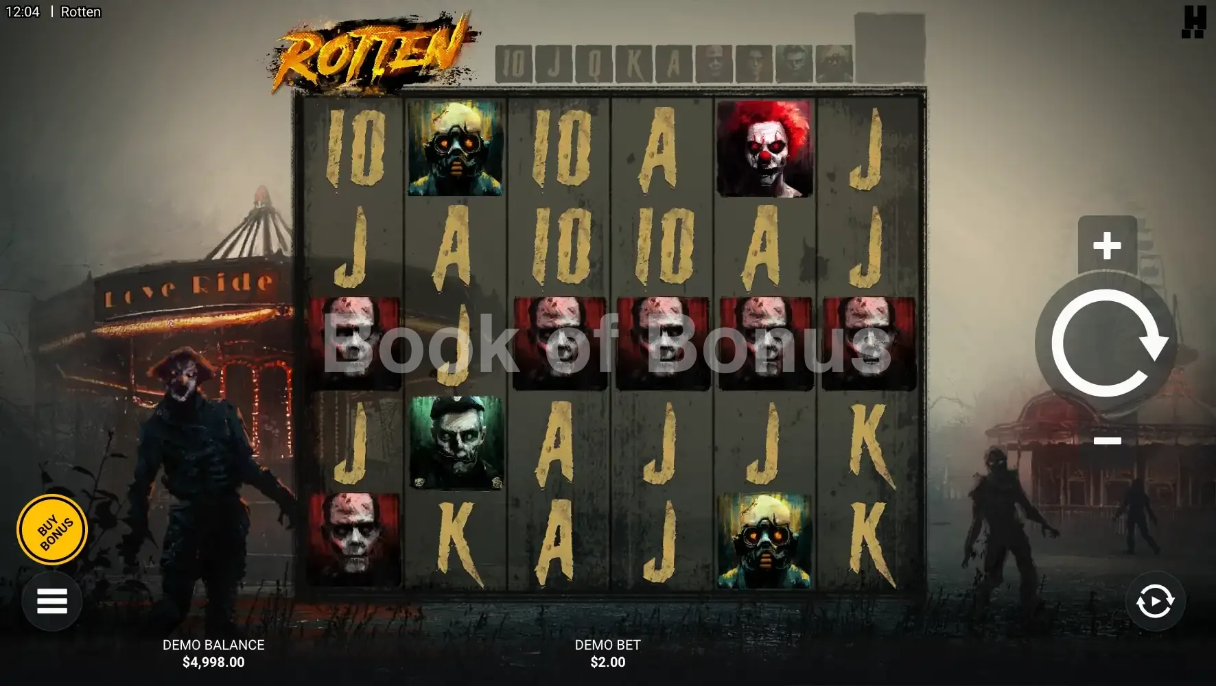 Jeu de base Rotten