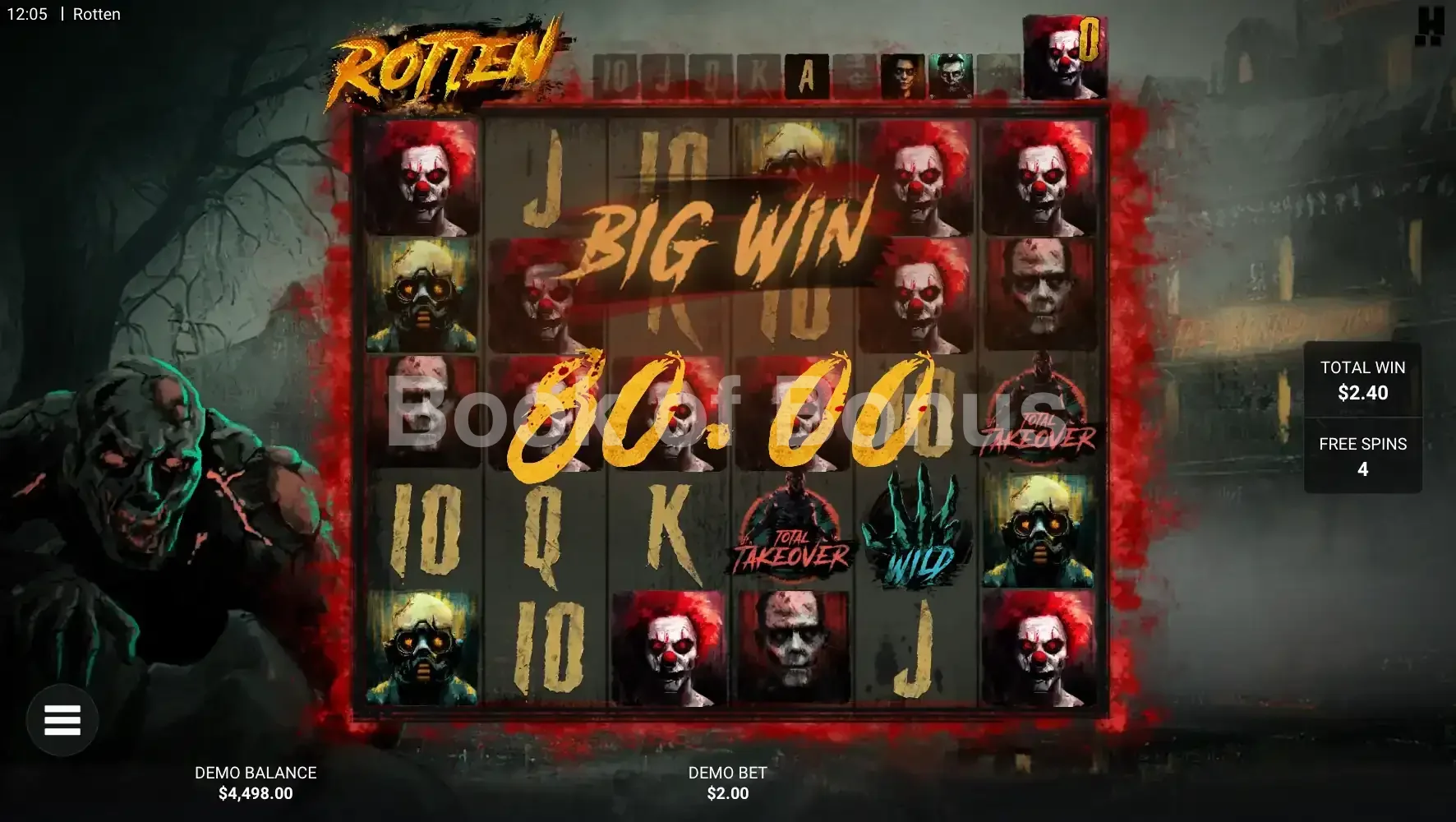 Gros gain Rotten