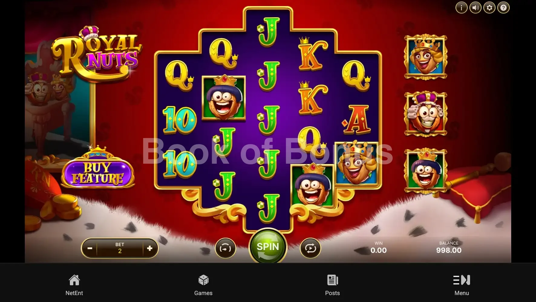 Jeu de base Royal Nuts