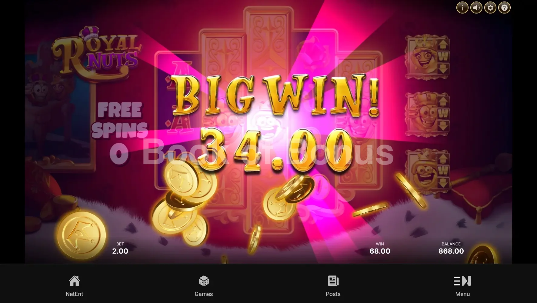 Gros gain Royal Nuts