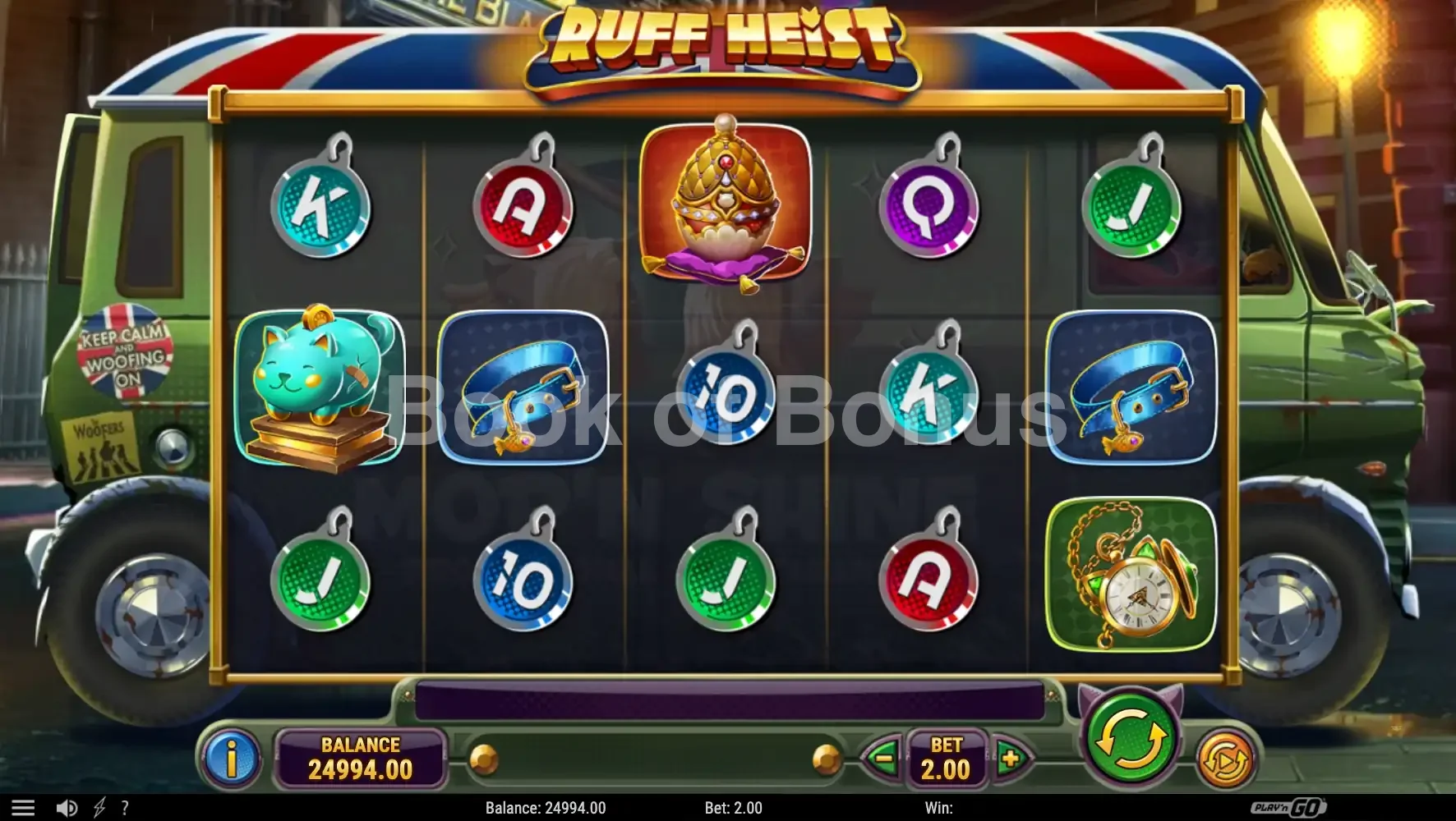Ruff Heist par Play'n GO - base game 2
