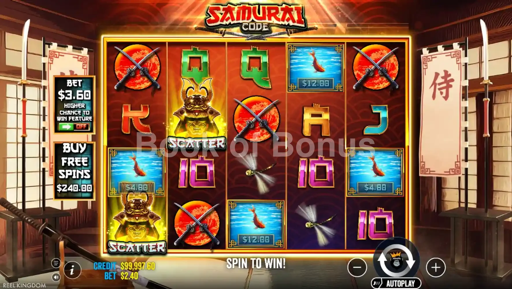 Jeu de base Samurai Code