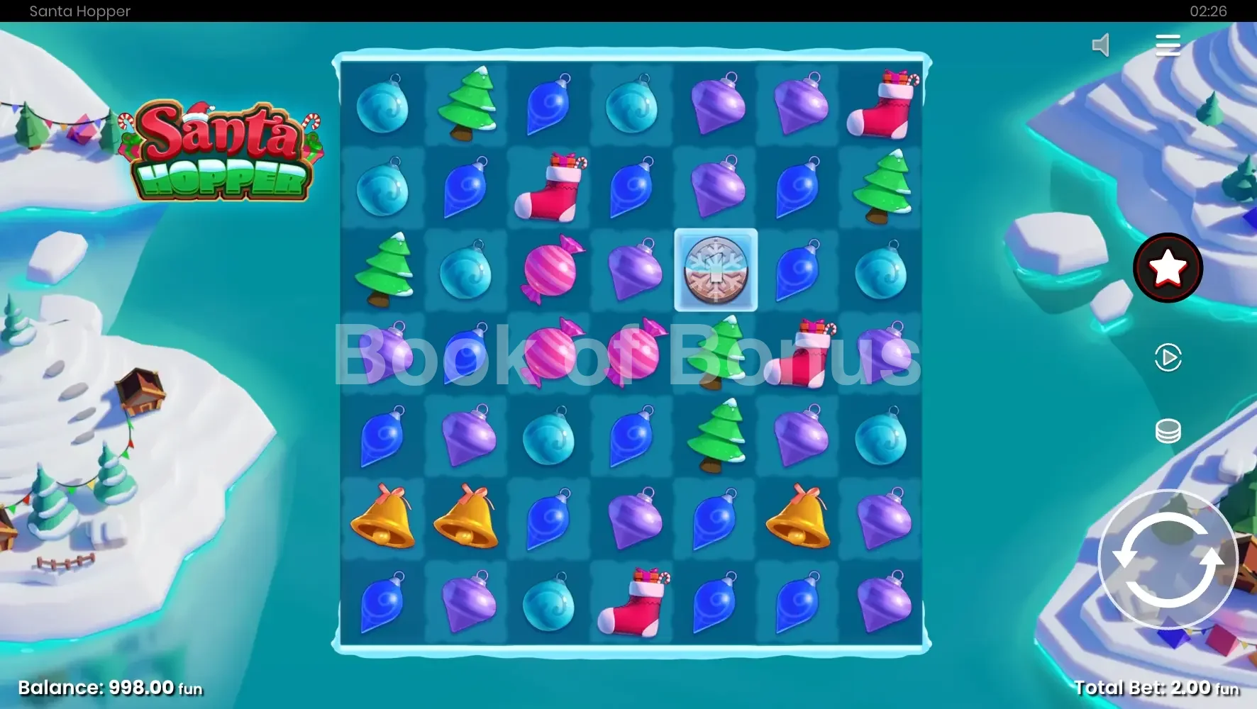 Jeu de base Santa Hopper