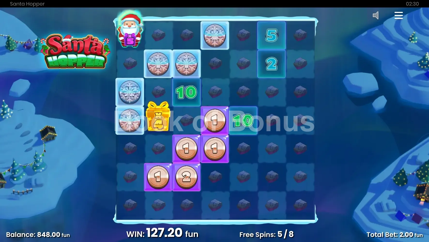 Tours gratuits Santa Hopper