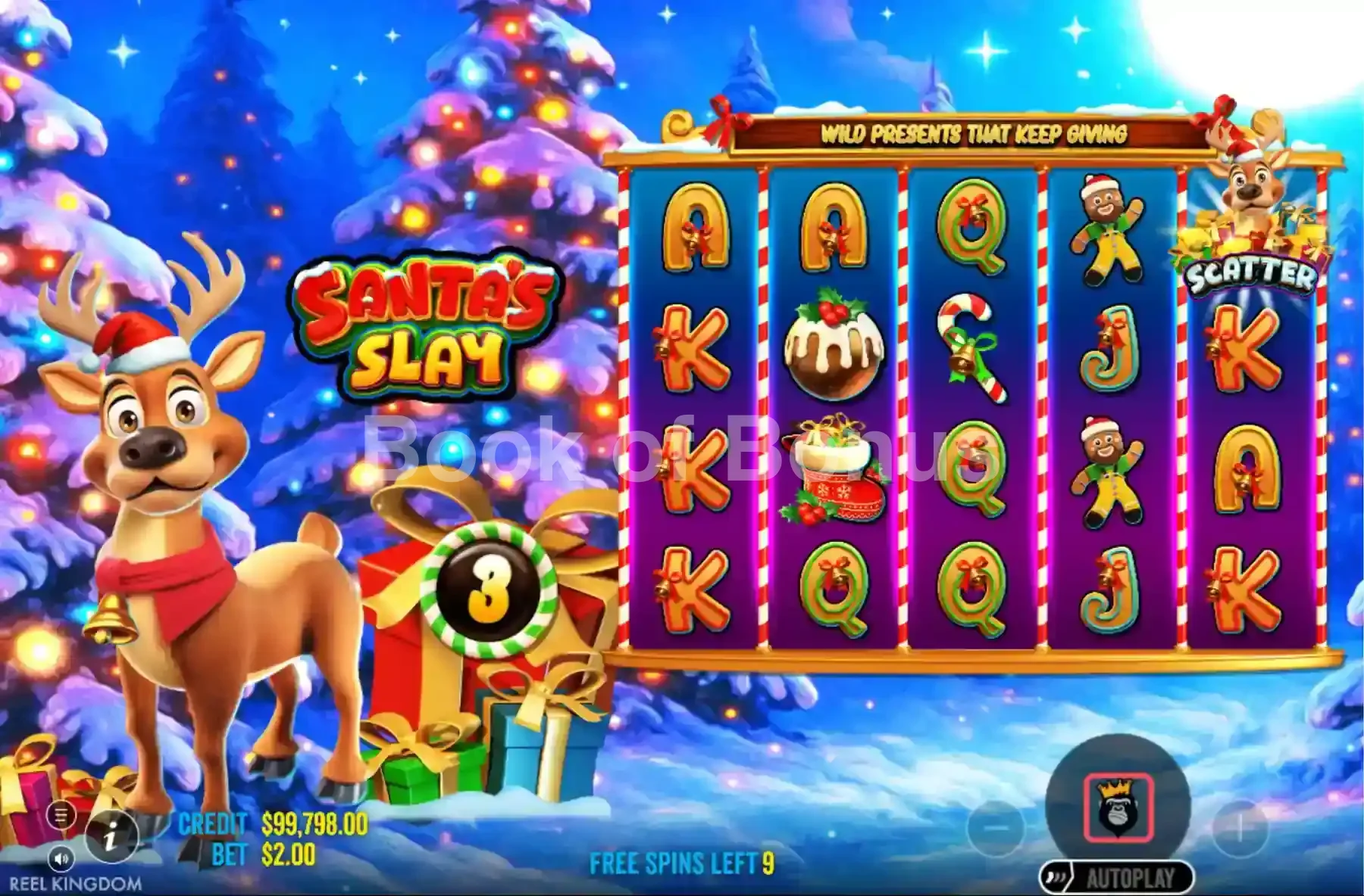 Santa’s Slay par Pragmatic Play - tours gratuits