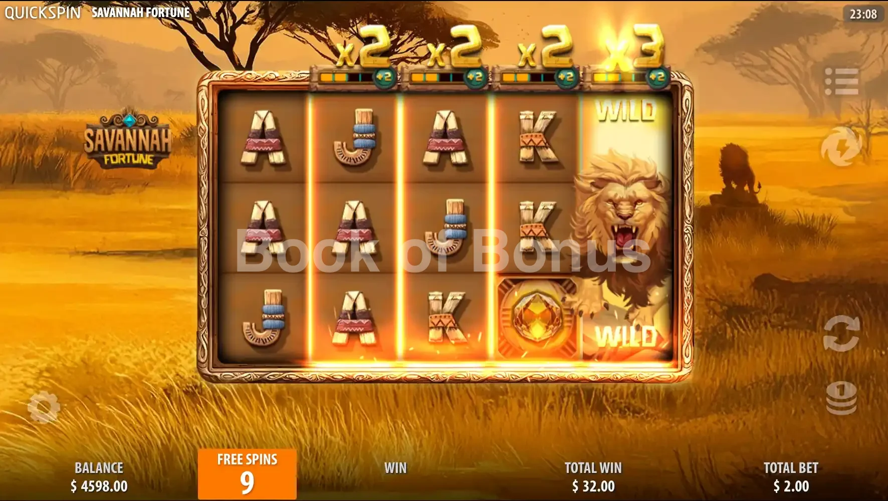 Savannah Fortune par Quickspin - tours gratuits