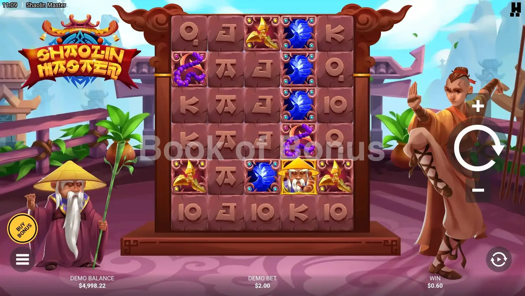 Jeu de base Shaolin Master