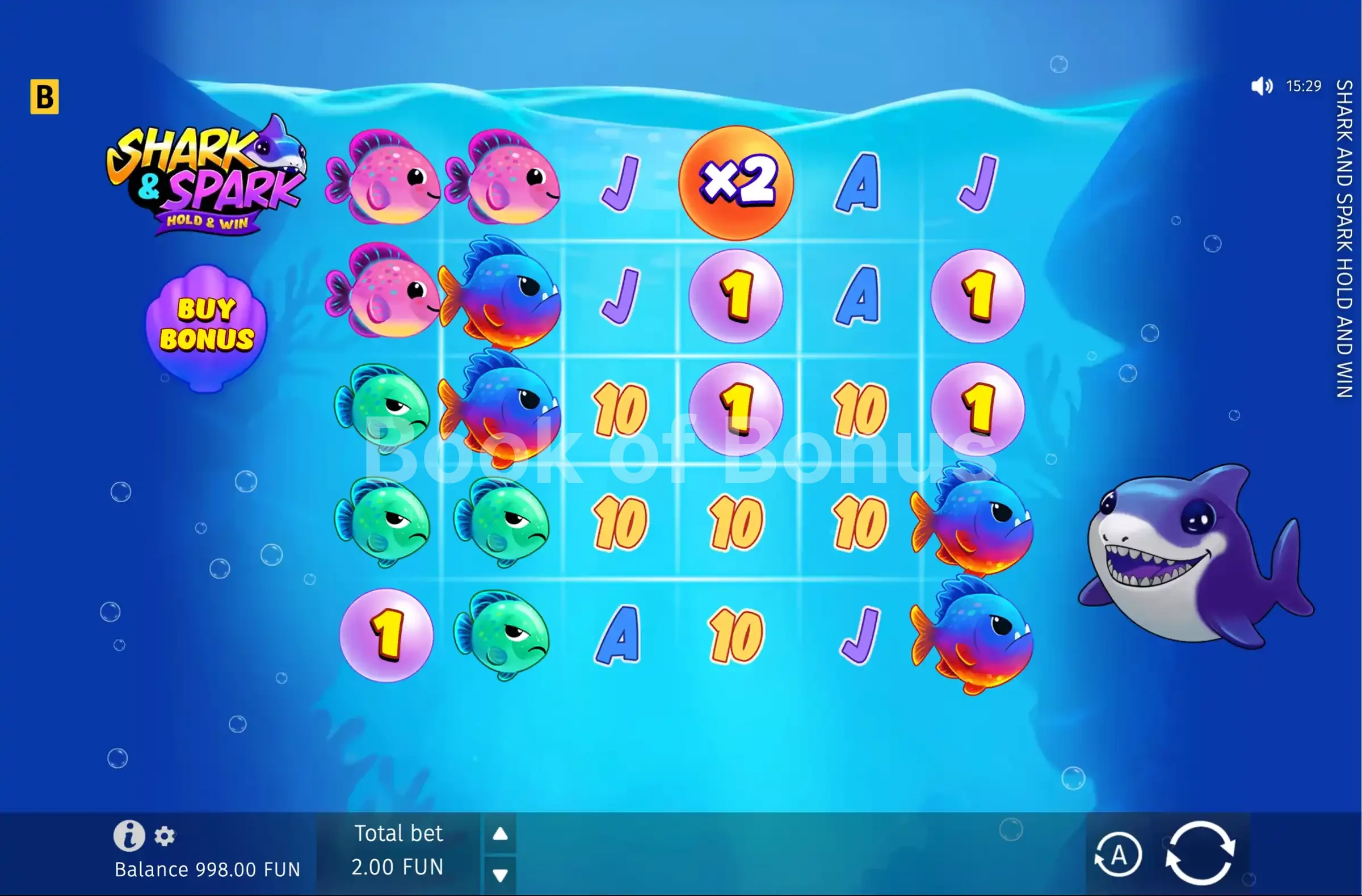 Jeu de base Shark & Spark