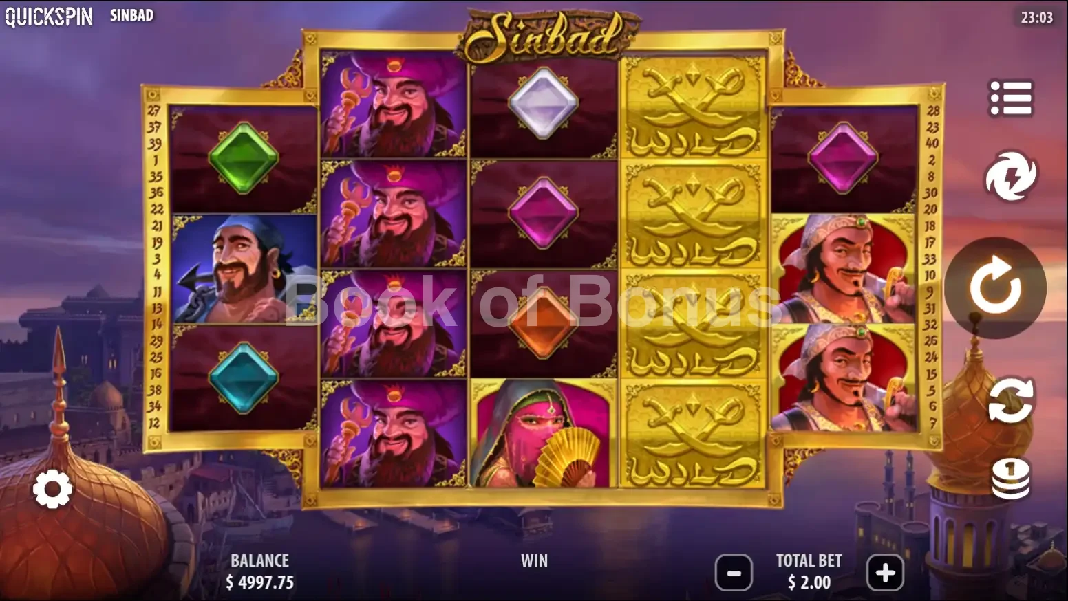 Jeu de base Sinbad