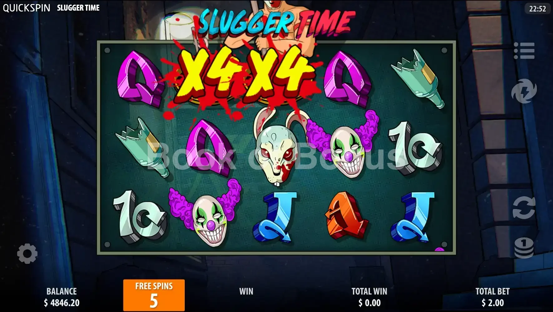 Slugger Time par Quickspin - tours gratuits