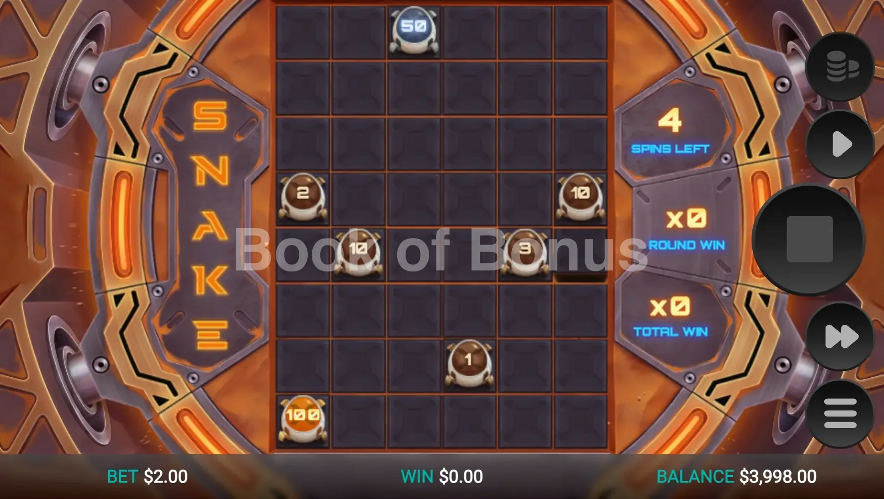 Tours gratuits Snake Arena 2
