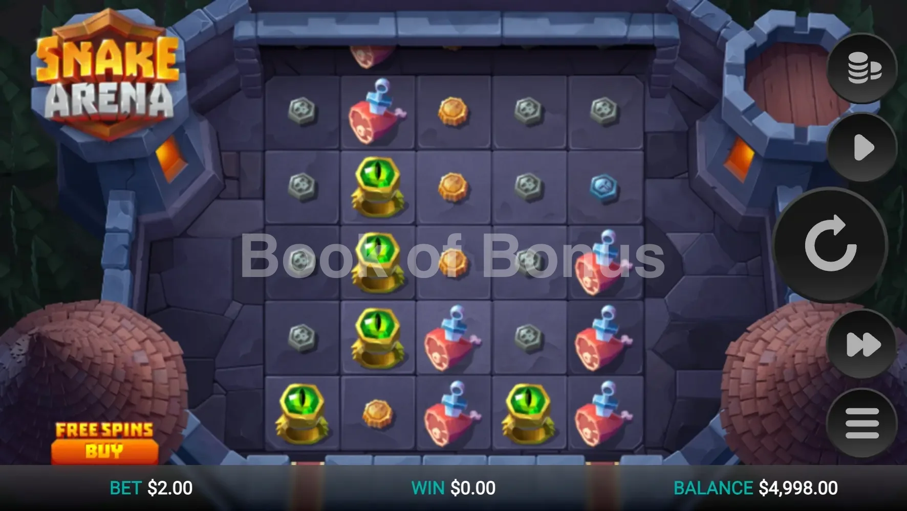 Jeu de base Snake Arena