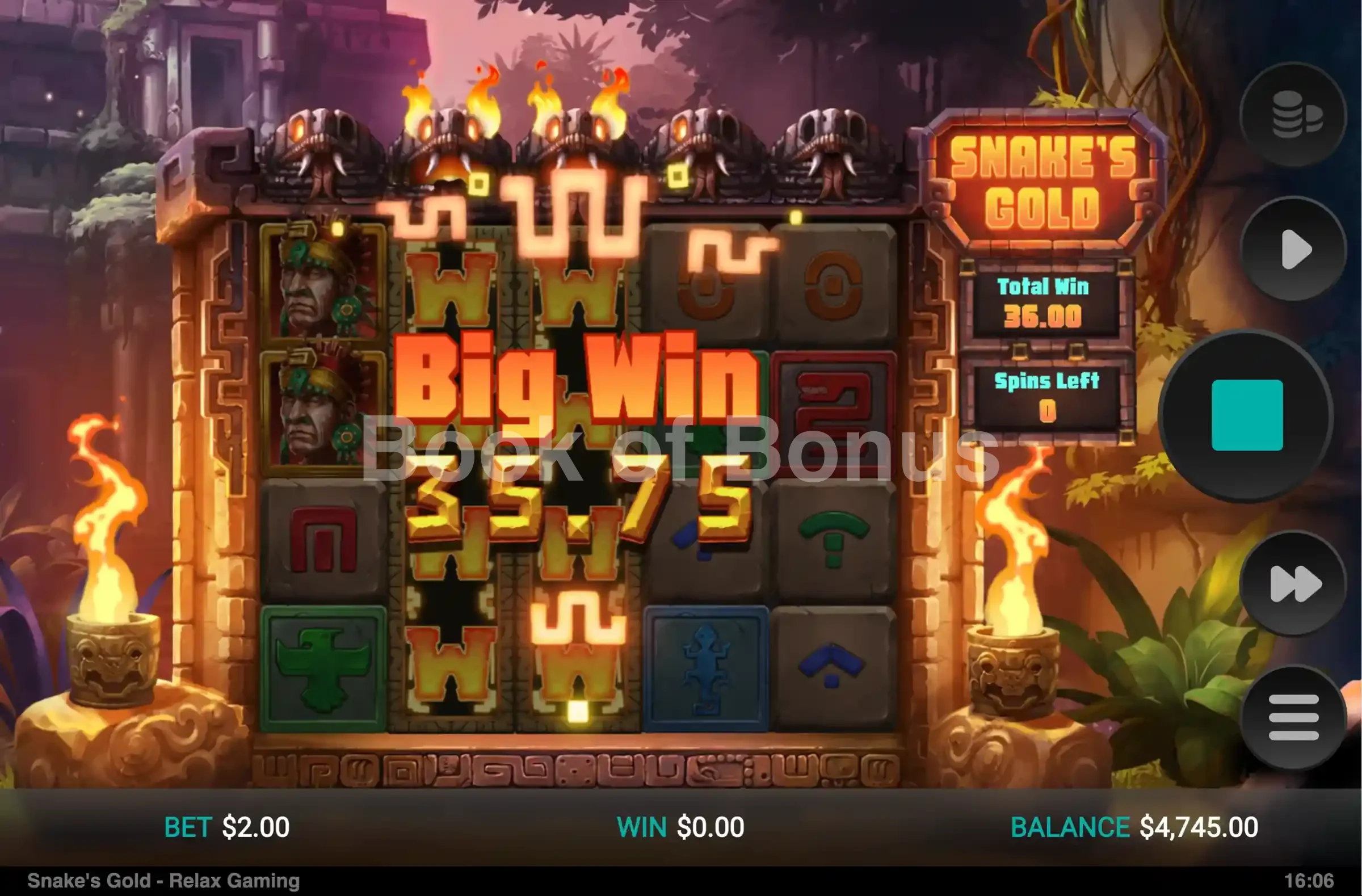 Gros gain Snake's Gold Dream Drop