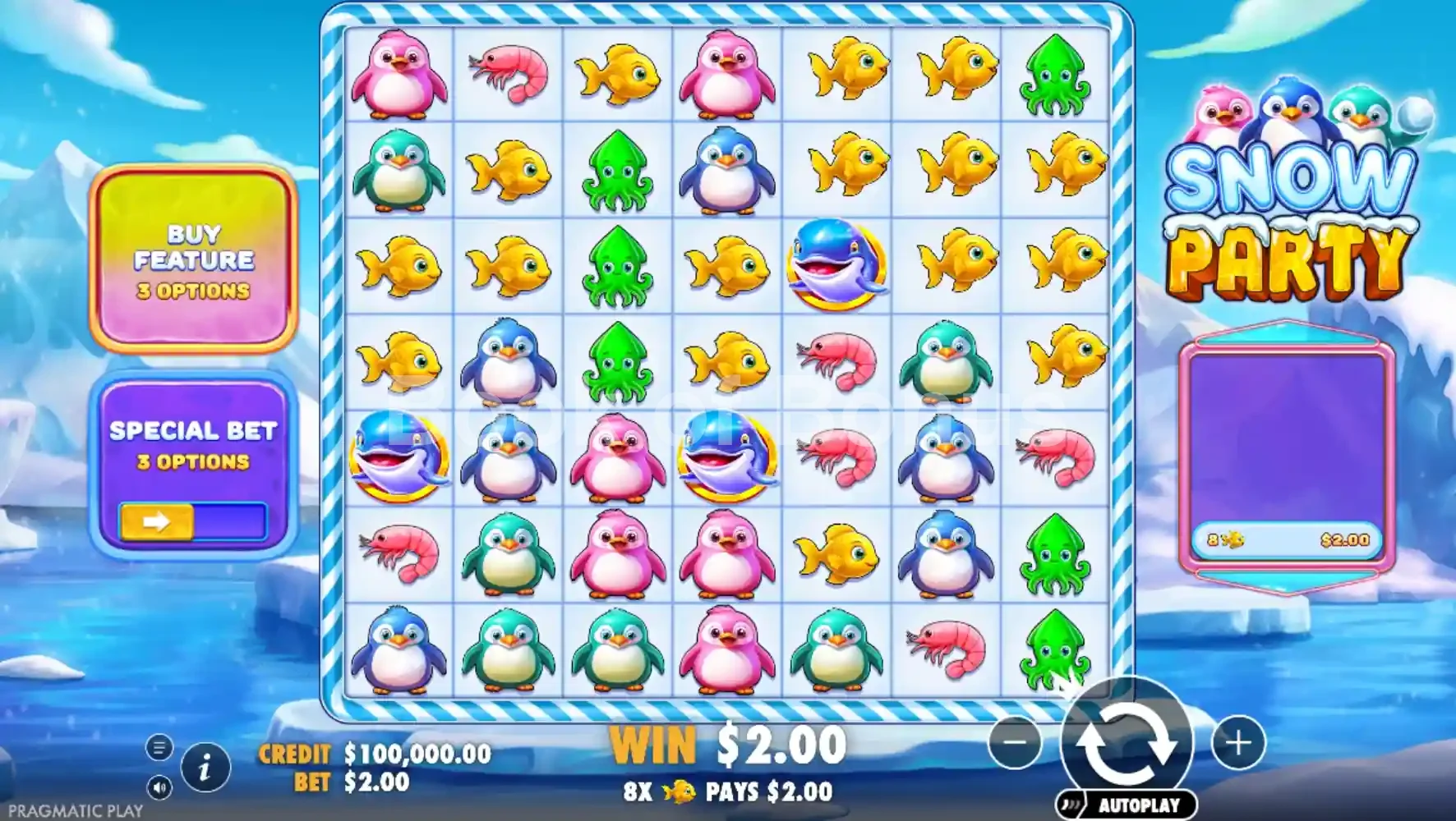 Jeu de base Snow Party