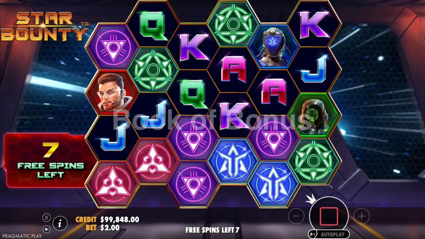 Star Bounty par Pragmatic Play - tours gratuits