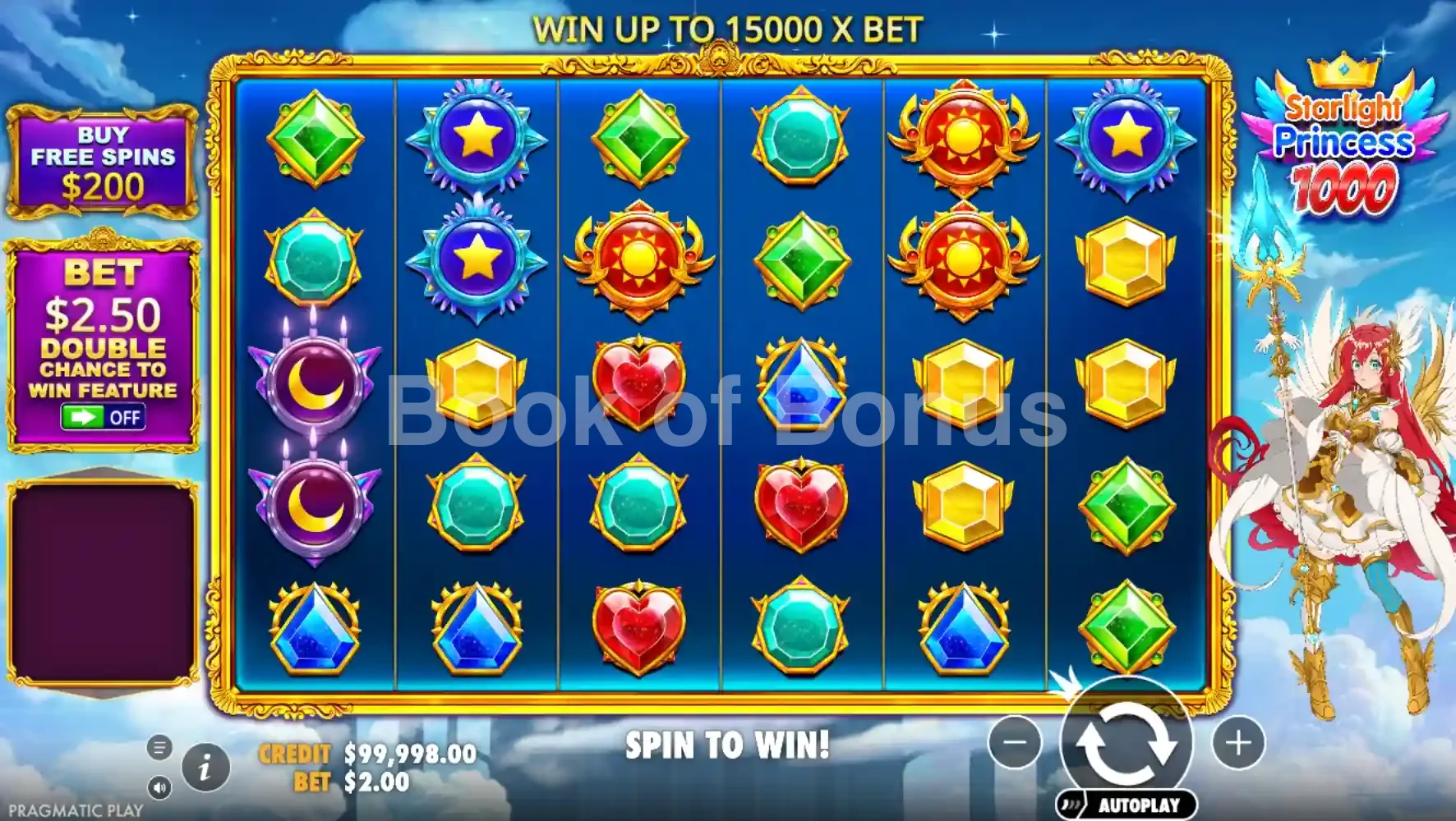 Jeu de base Starlight Princess 1000