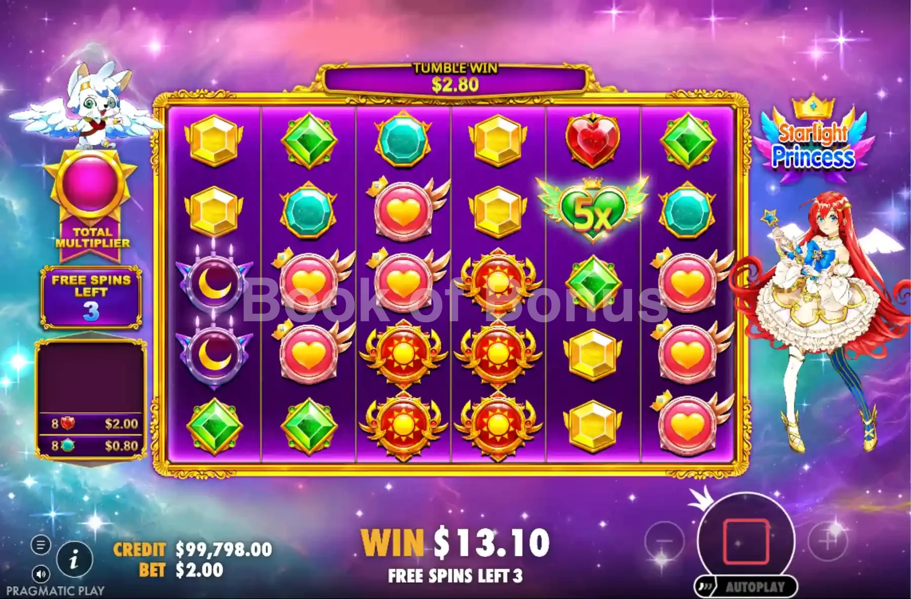 Tours gratuits Starlight Princess