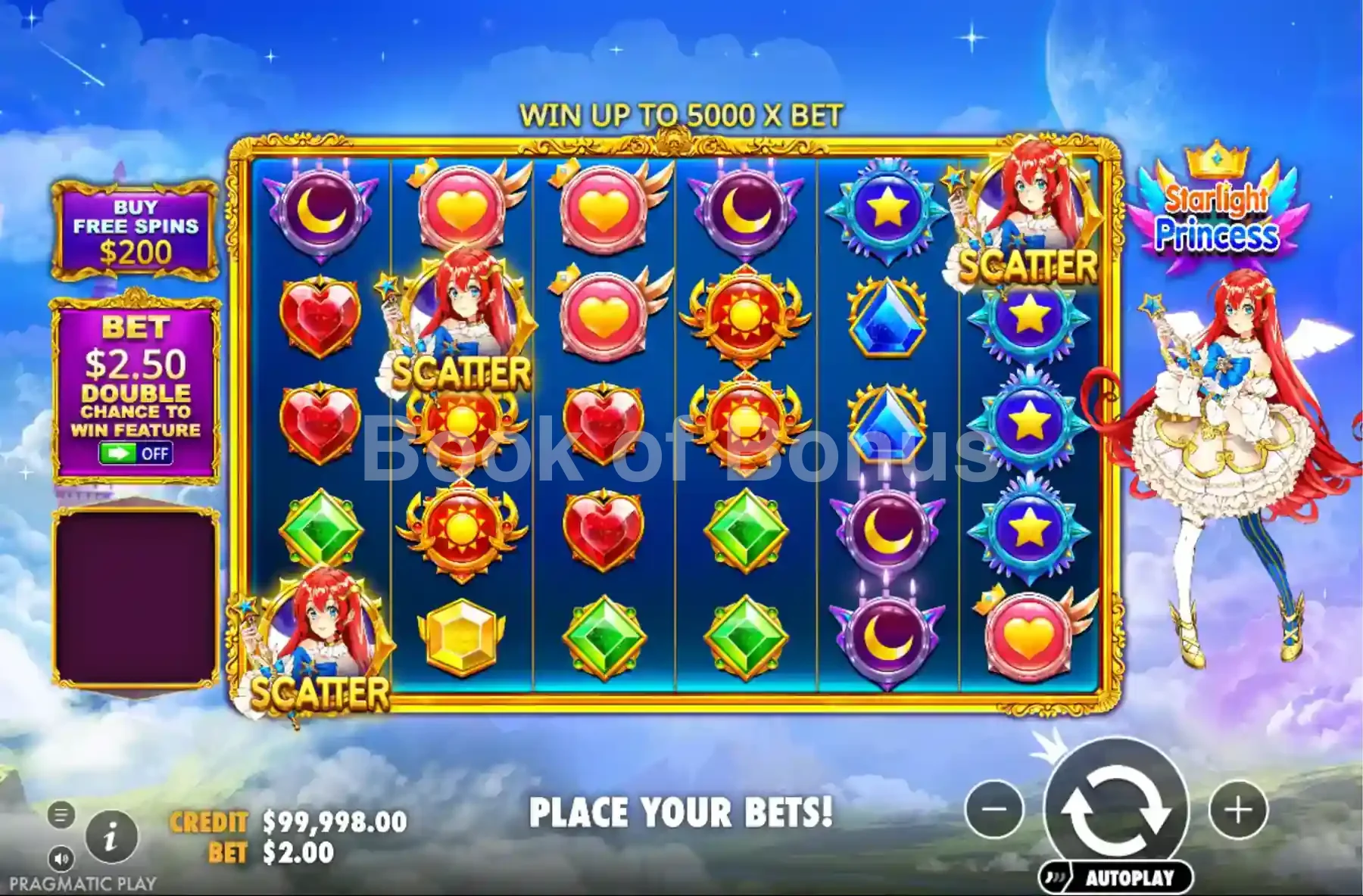 Jeu de base Starlight Princess